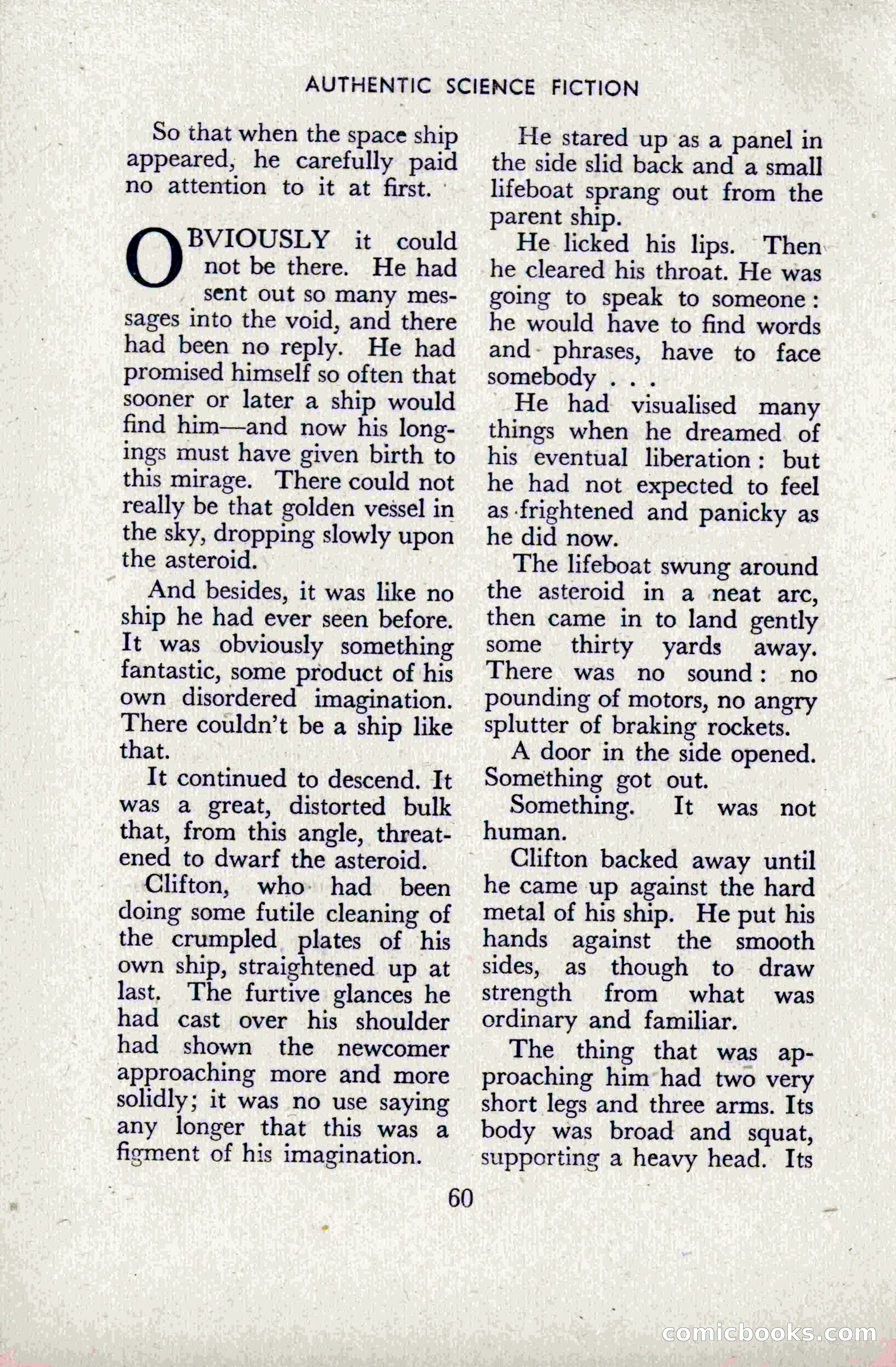 Authentic Science Fiction Monthly, No. 49 — page 62 of 148