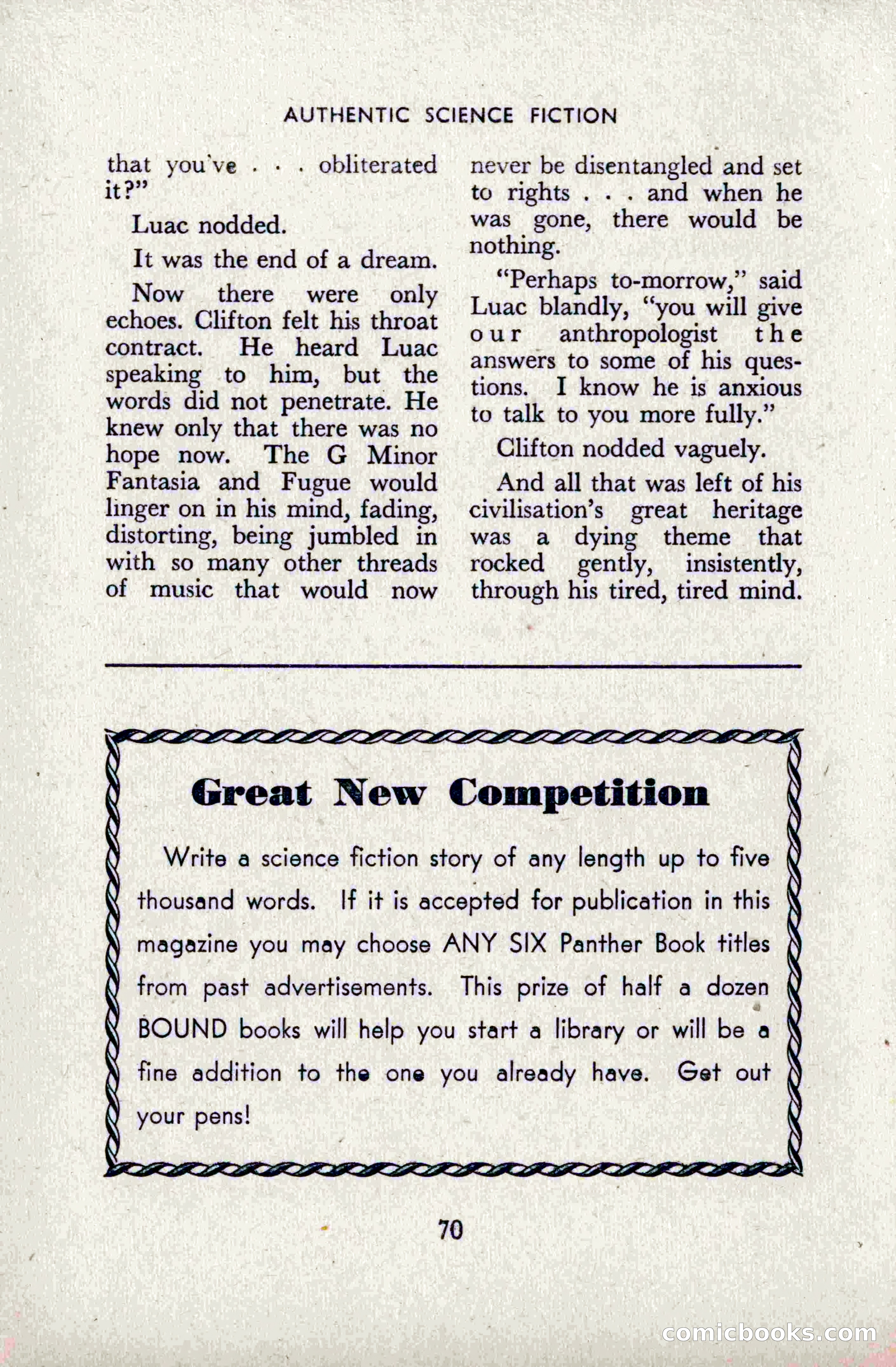 Authentic Science Fiction Monthly, No. 49 — page 72 of 148