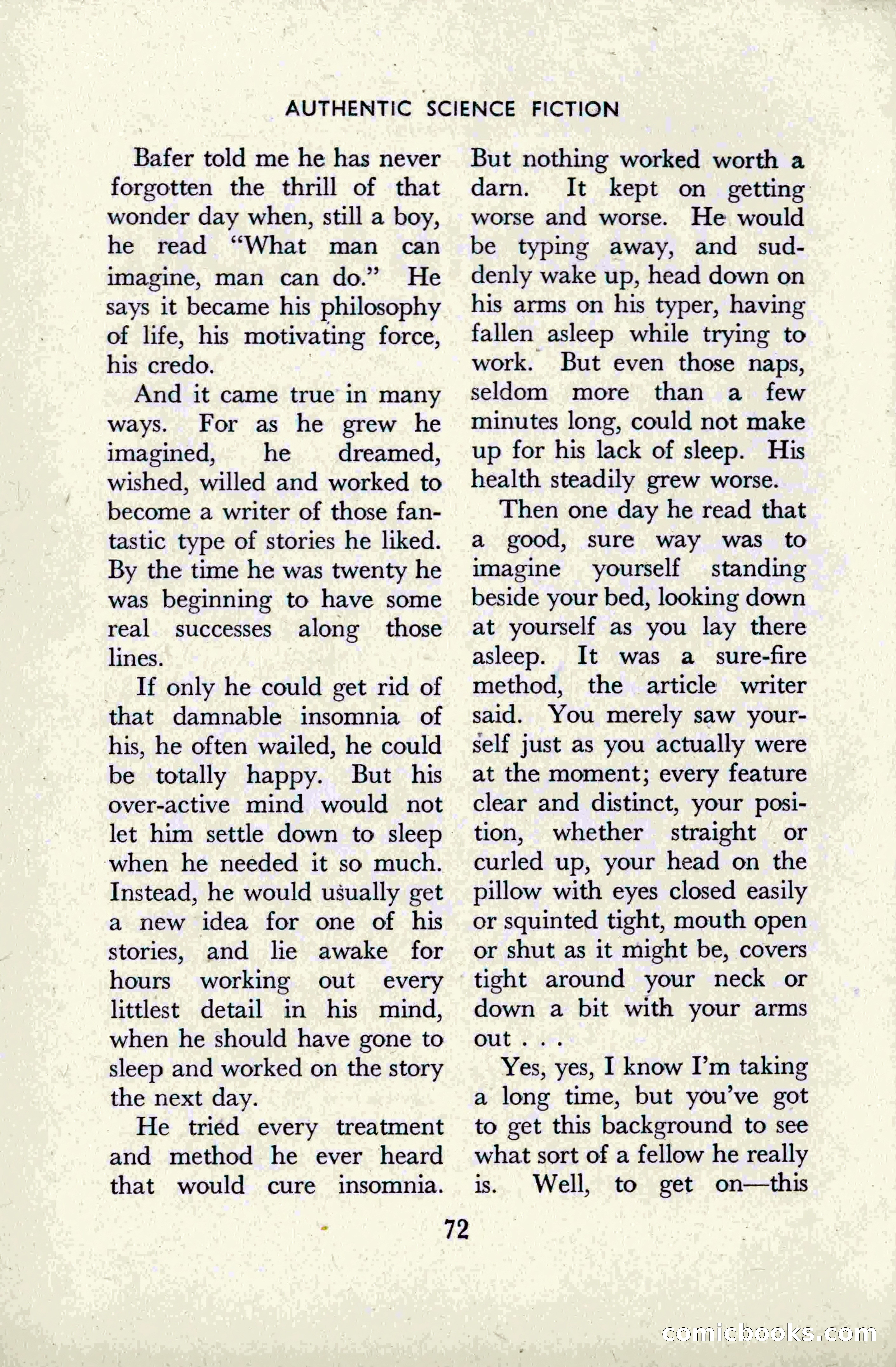 Authentic Science Fiction Monthly, No. 49 — page 74 of 148
