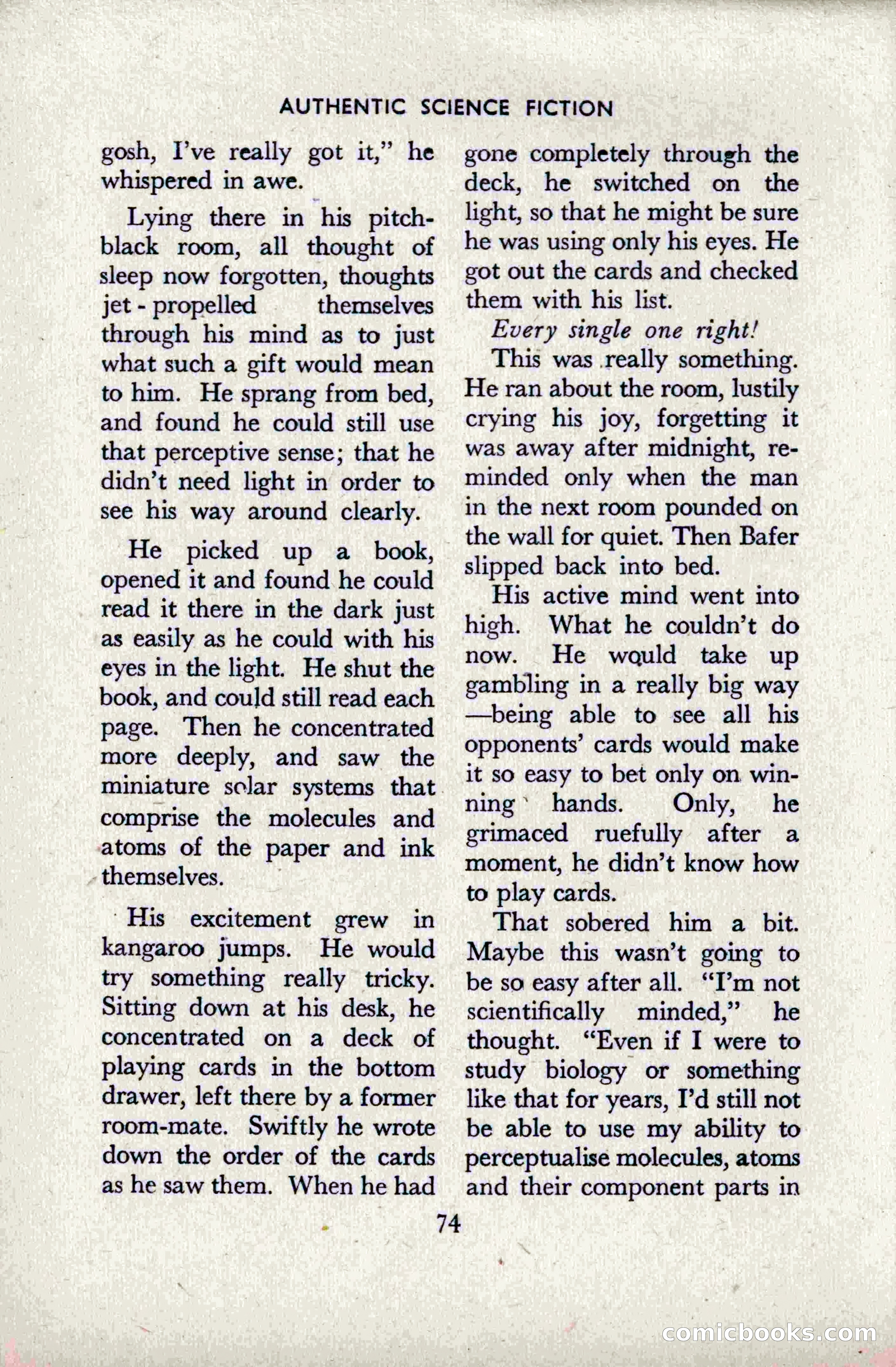 Authentic Science Fiction Monthly, No. 49 — page 76 of 148