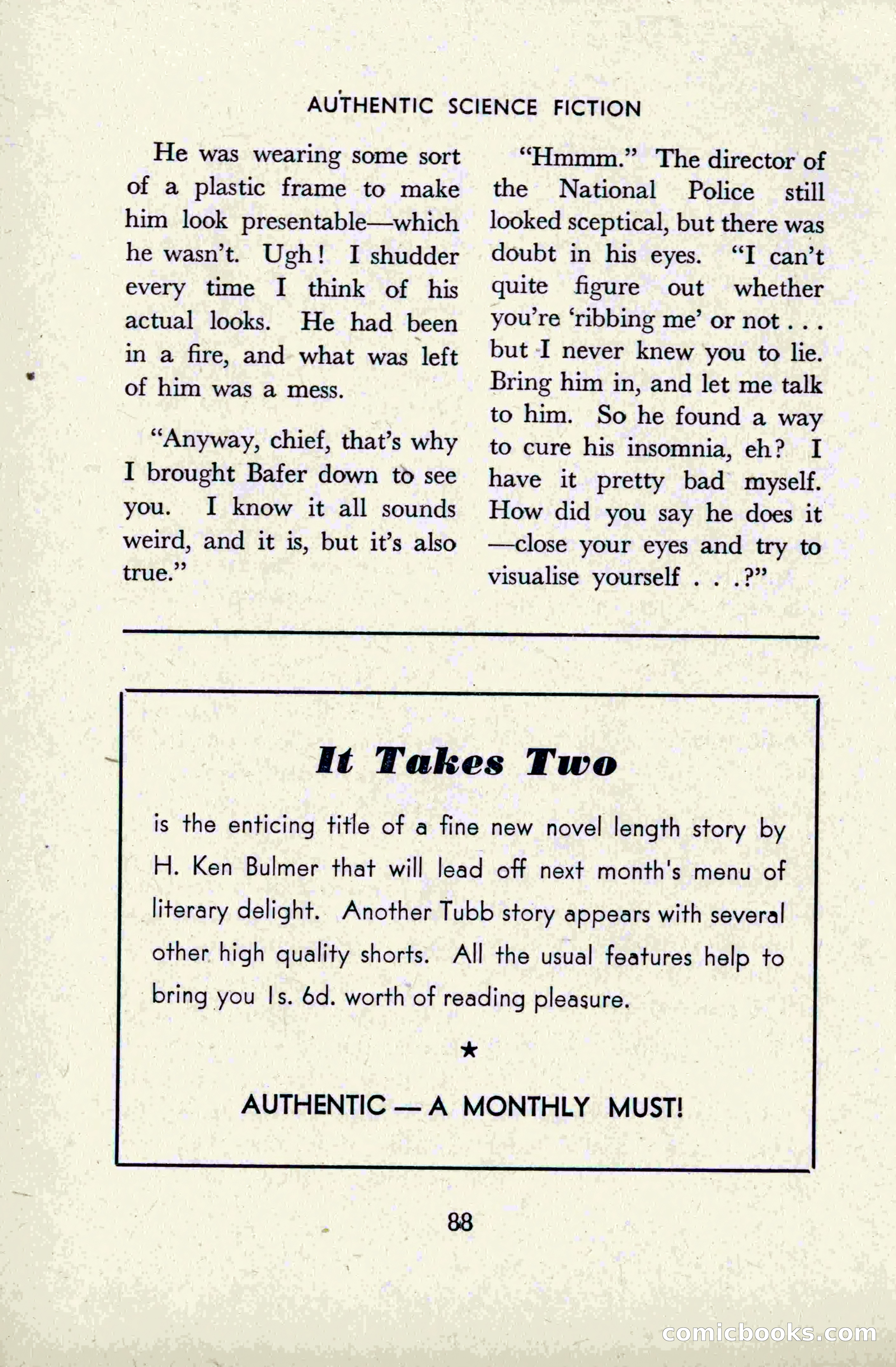 Authentic Science Fiction Monthly, No. 49 — page 90 of 148