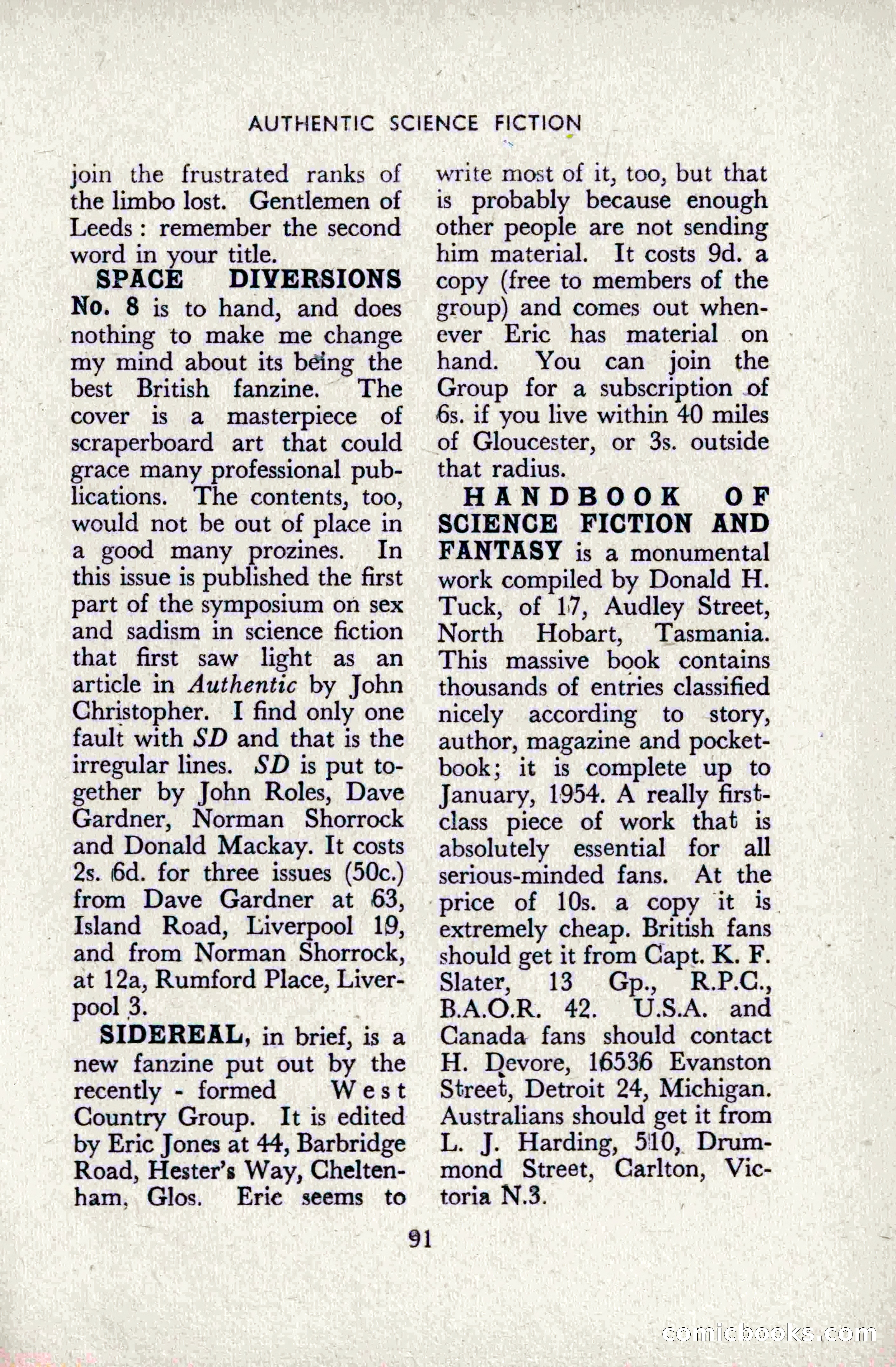 Authentic Science Fiction Monthly, No. 49 — page 93 of 148