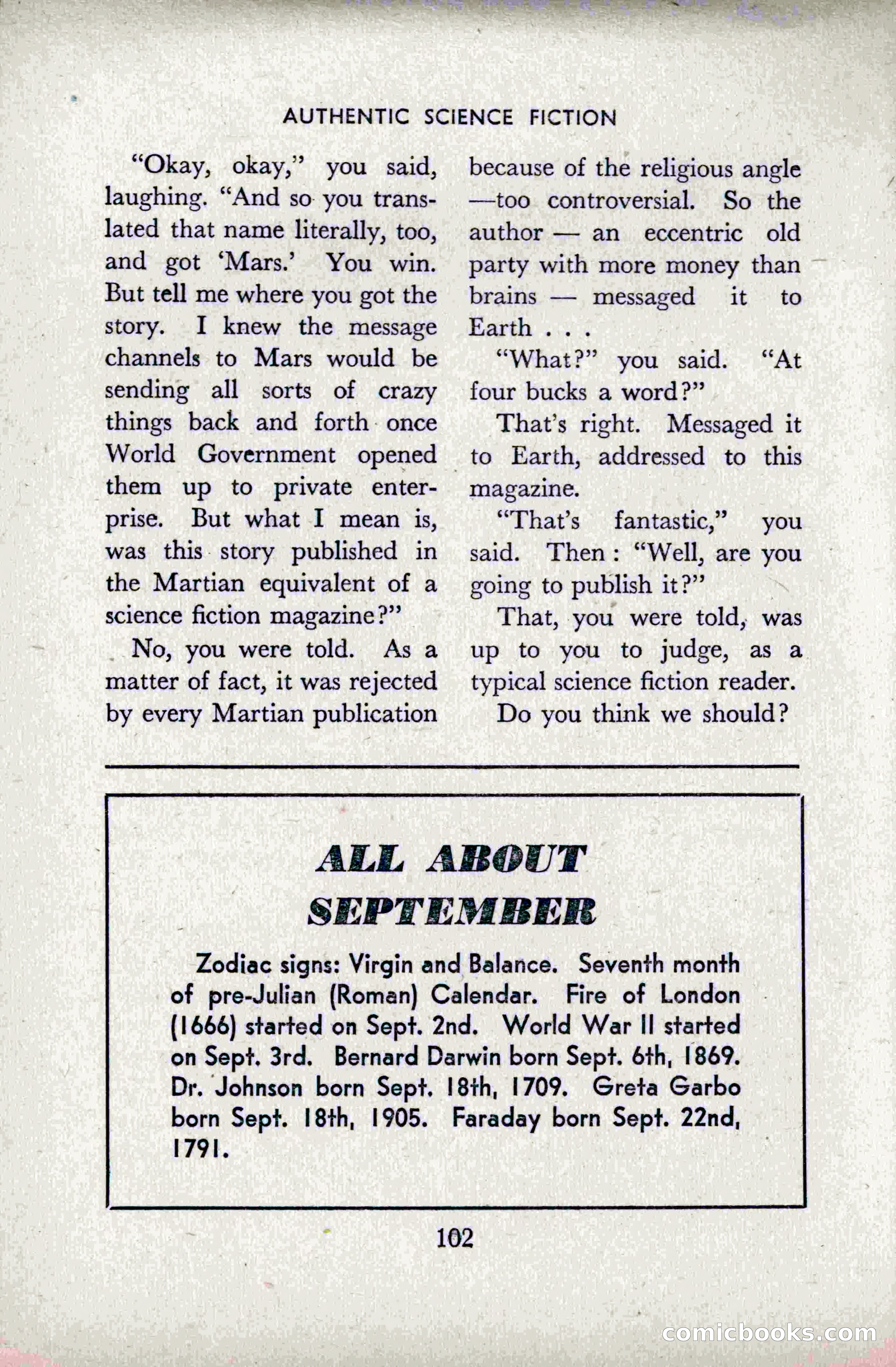 Authentic Science Fiction Monthly, No. 49 — page 104 of 148