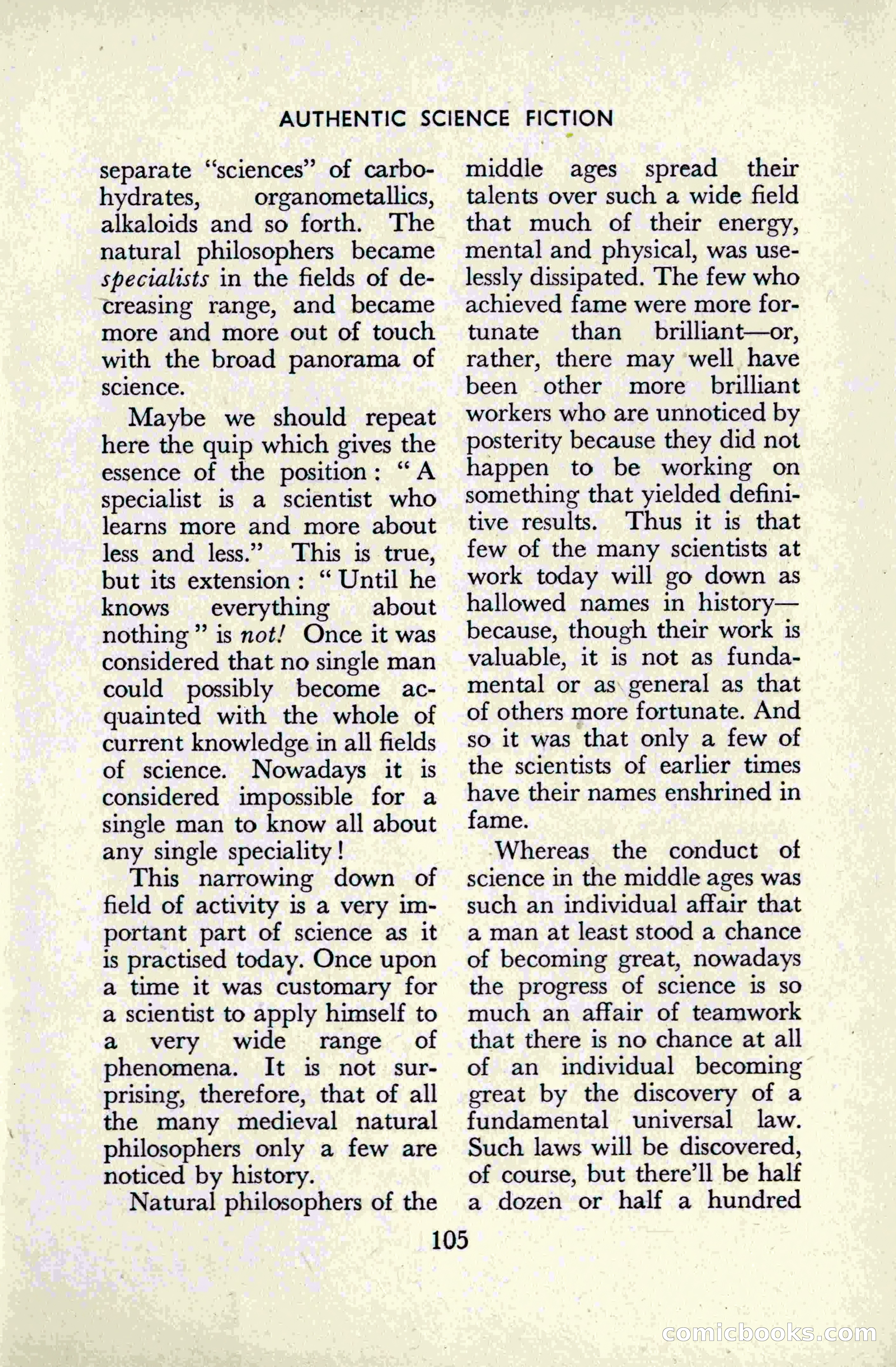 Authentic Science Fiction Monthly, No. 49 — page 107 of 148