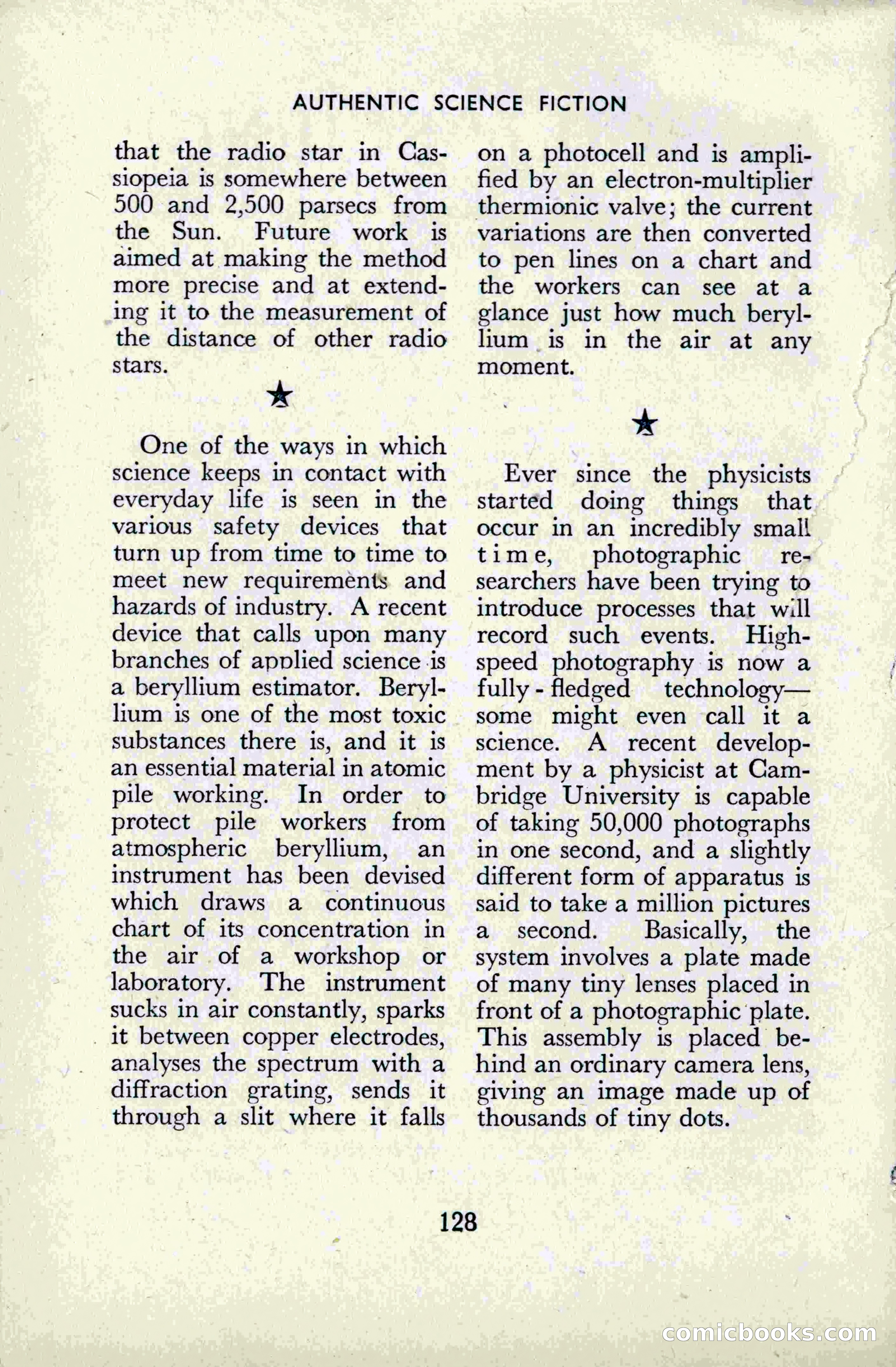 Authentic Science Fiction Monthly, No. 49 — page 130 of 148