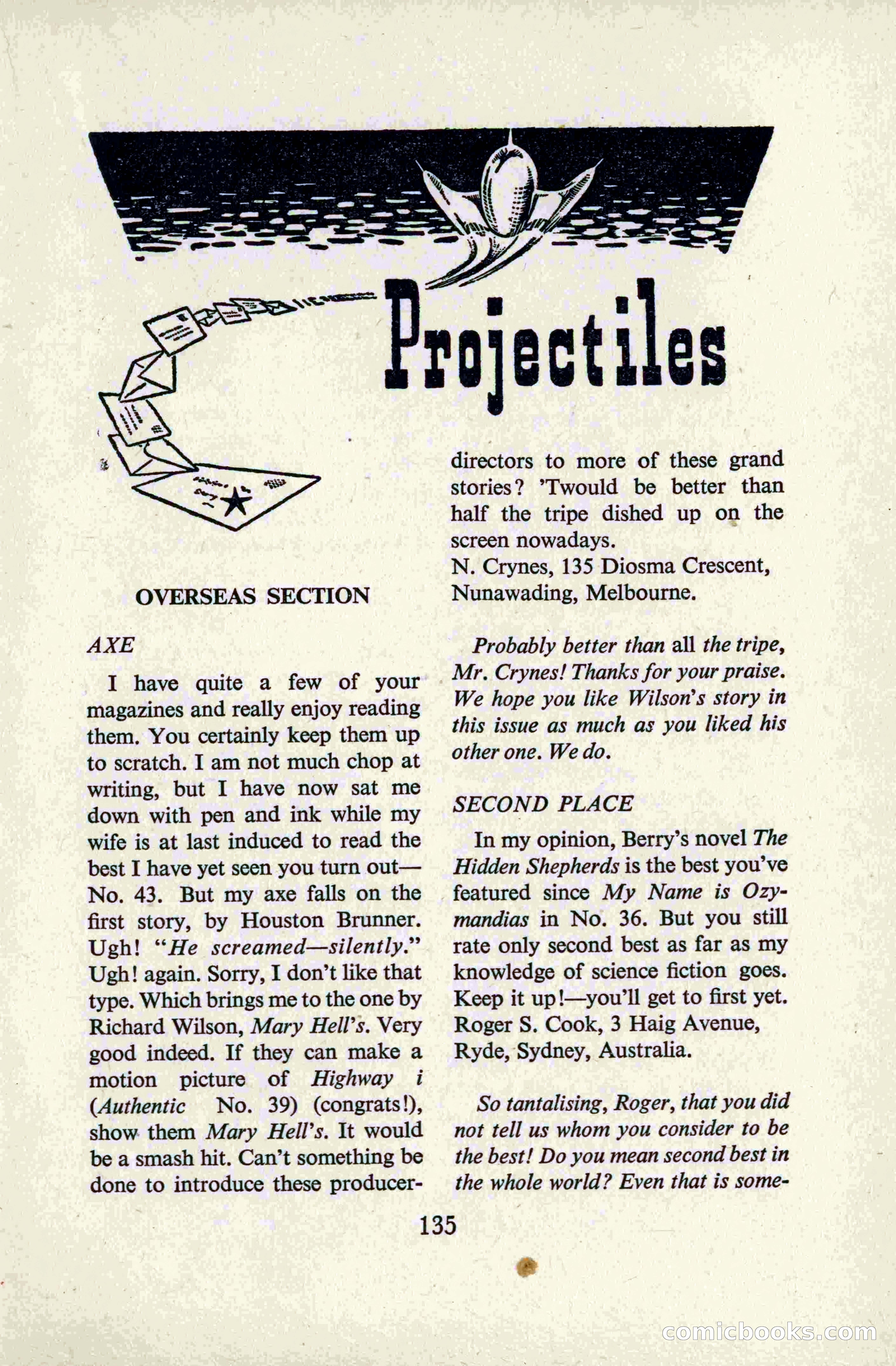 Authentic Science Fiction Monthly, No. 49 — page 137 of 148