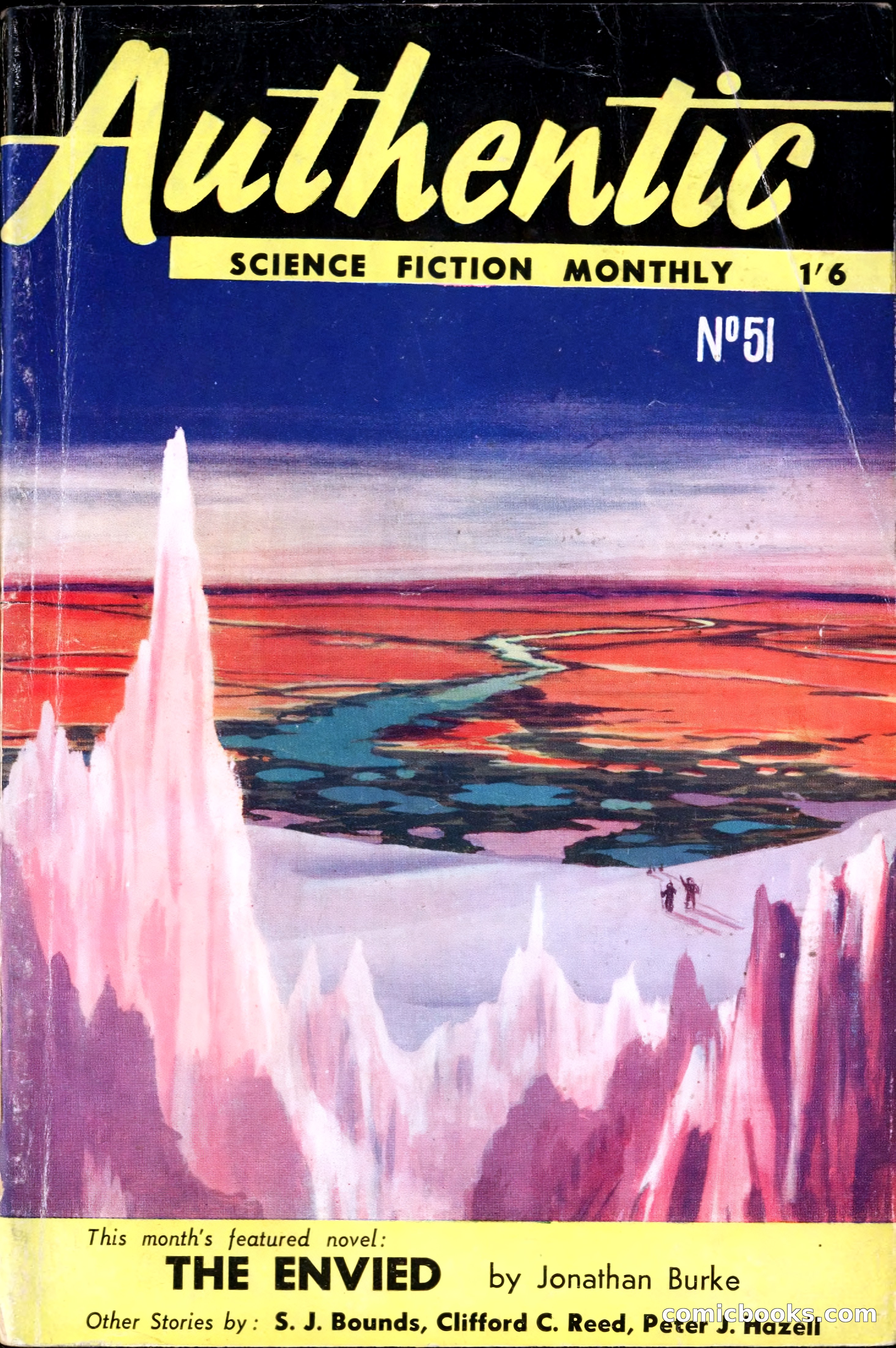 Authentic Science Fiction Monthly, No. 51