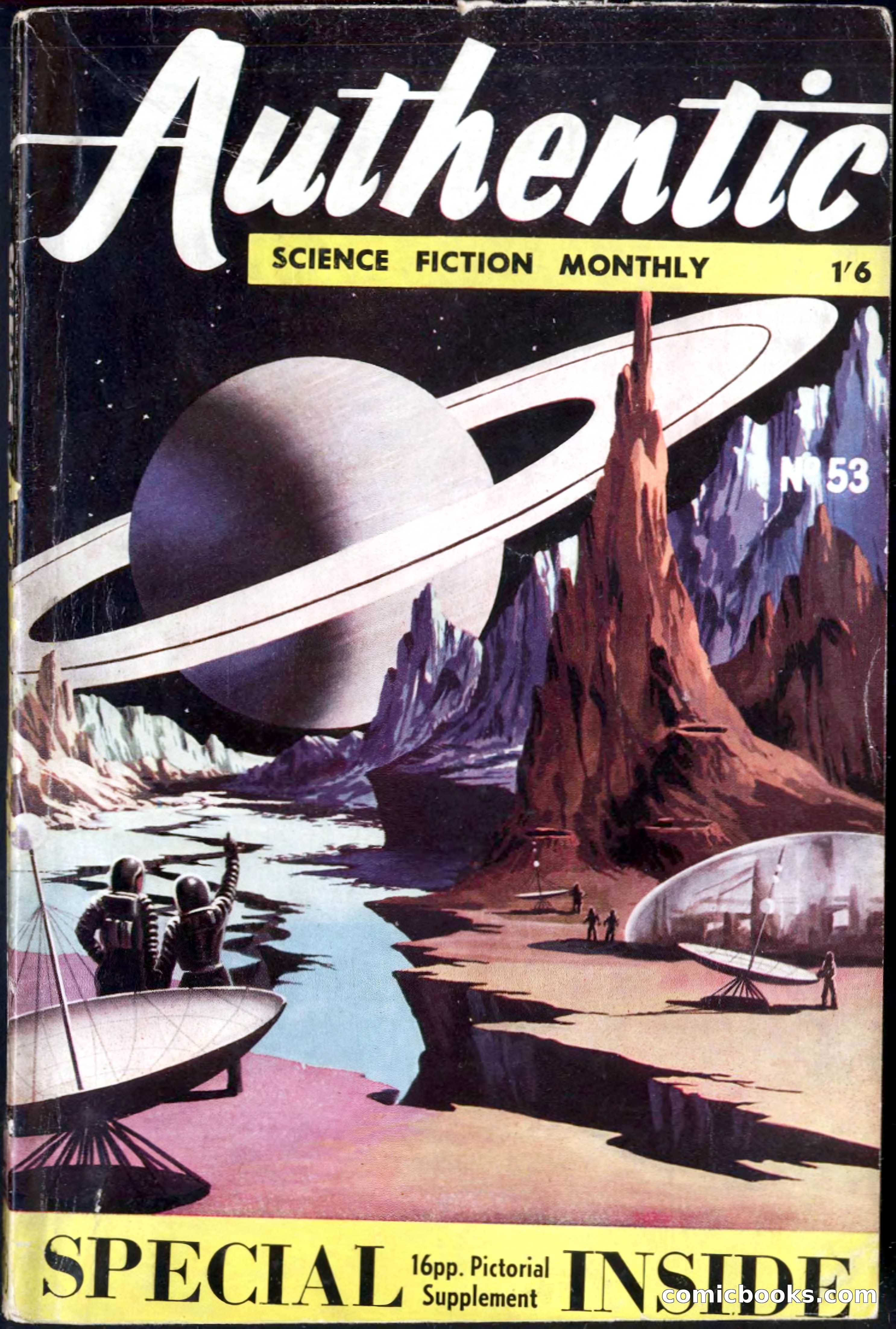 Authentic Science Fiction Monthly No. 53
