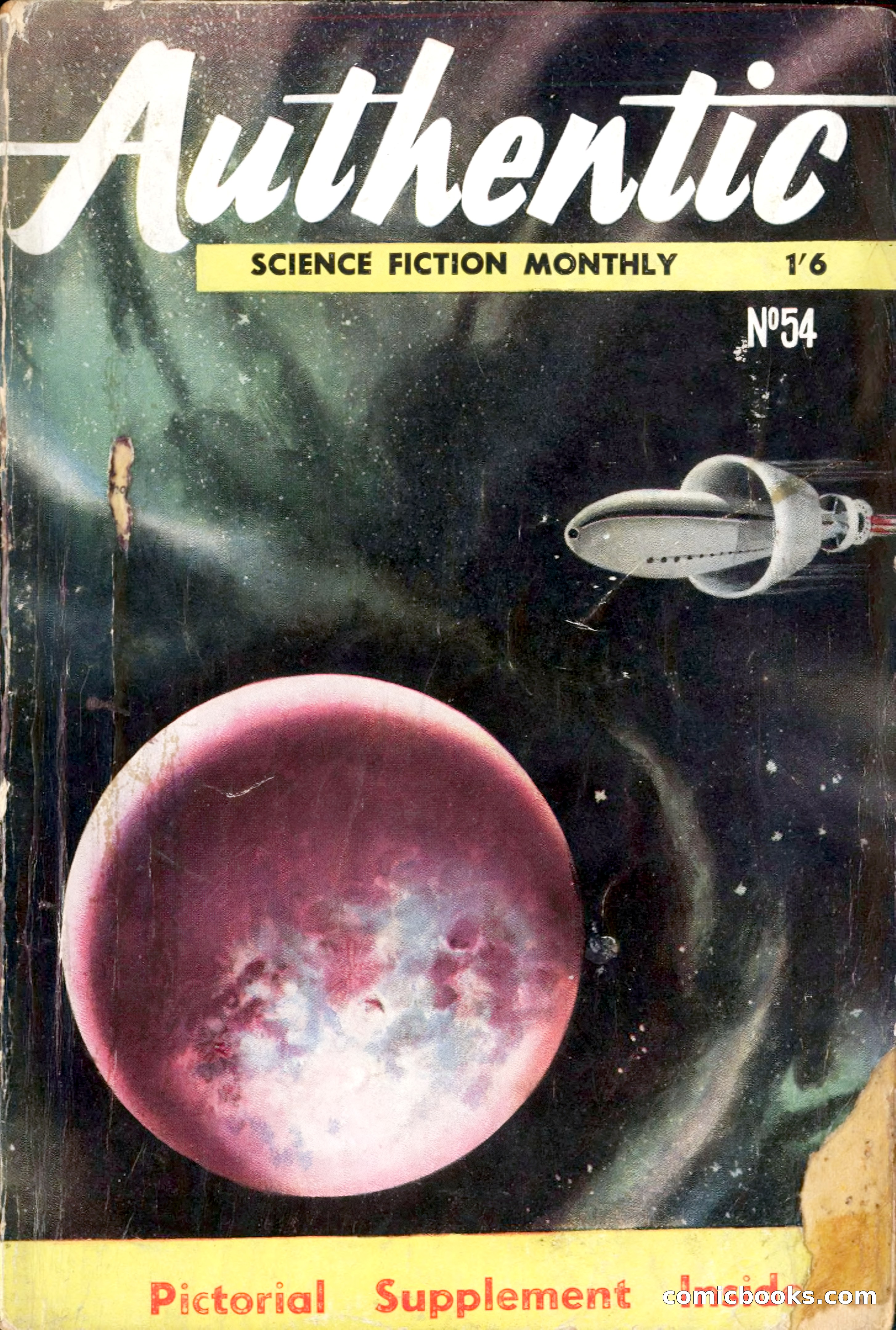 Authentic Science Fiction Monthly No. 54