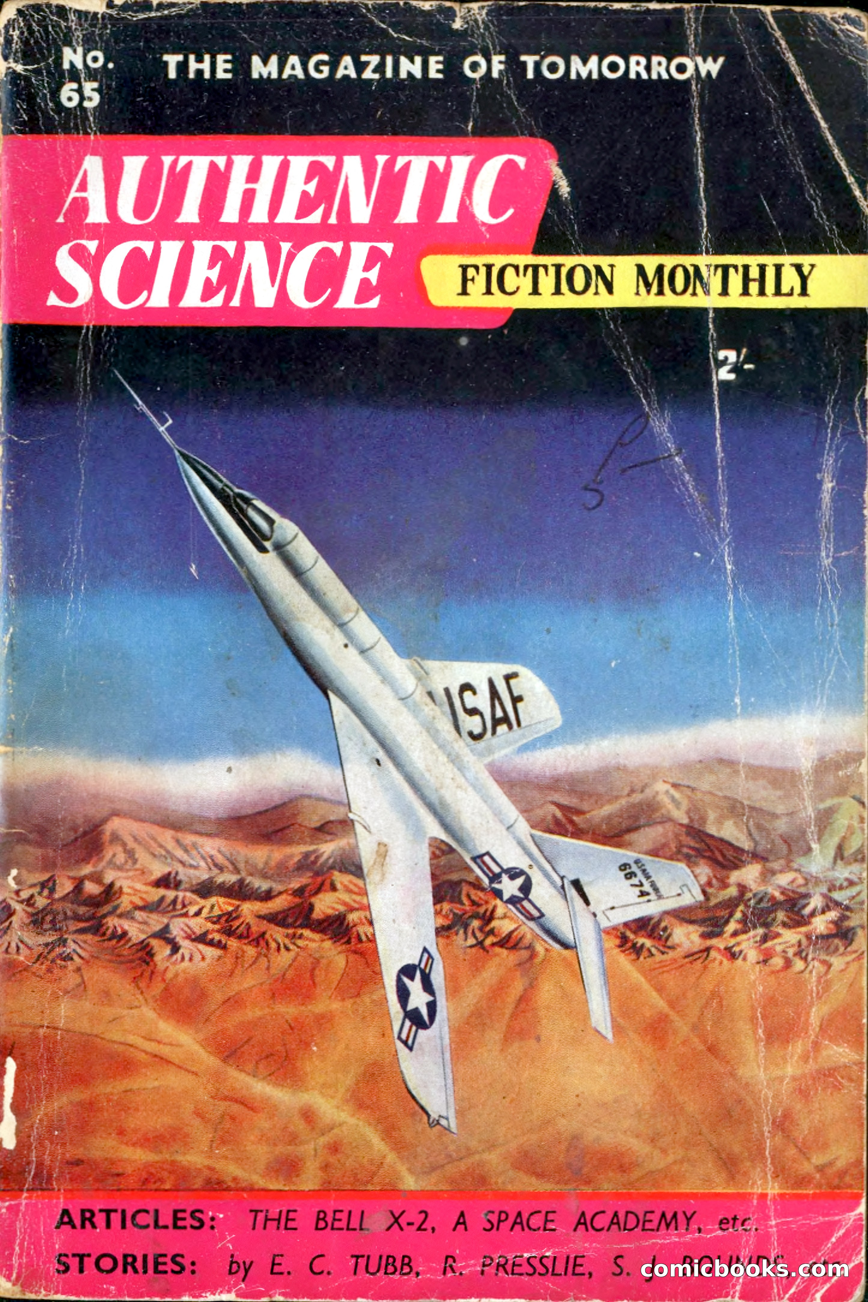Authentic Science Fiction Monthly, No. 65