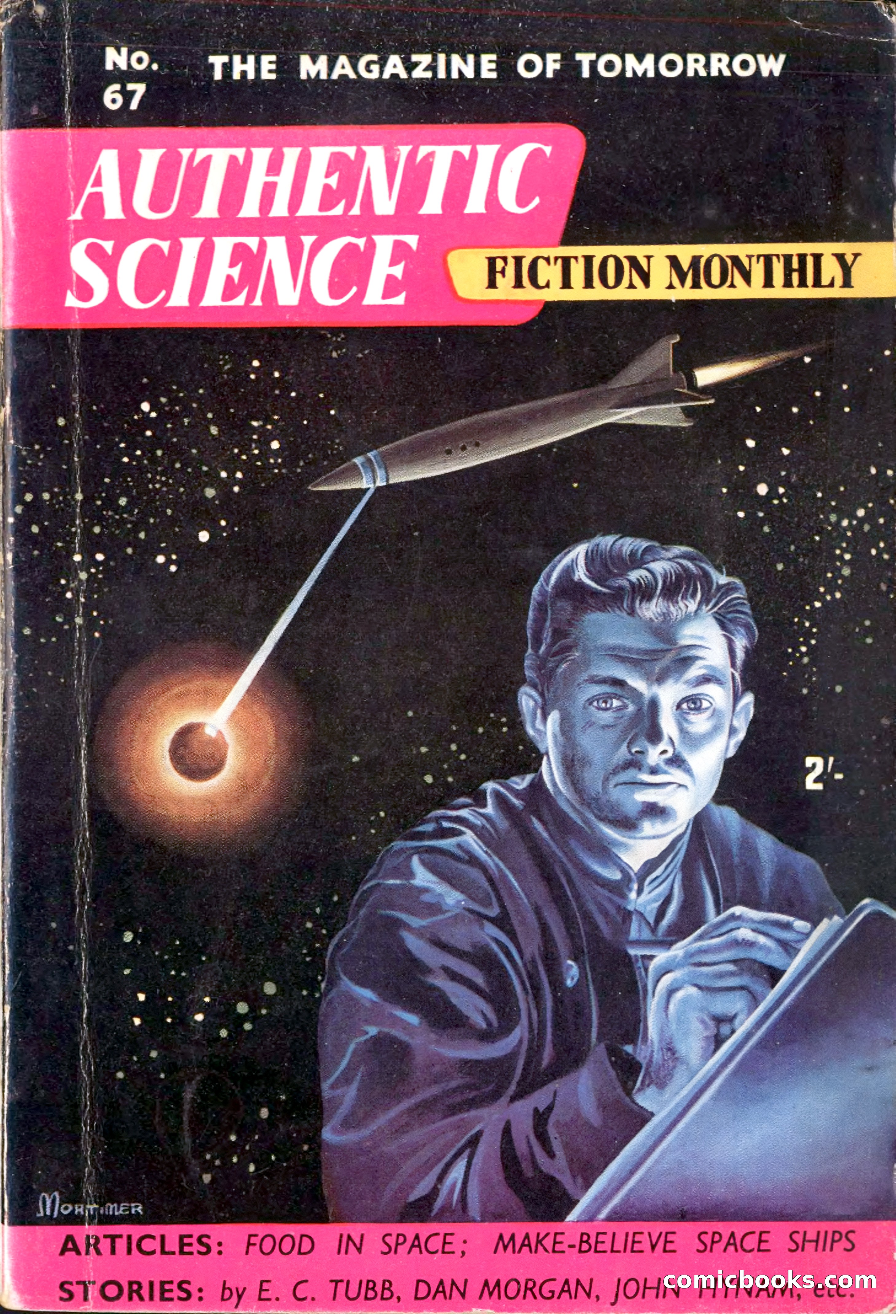 Authentic Science Fiction Monthly, No. 67