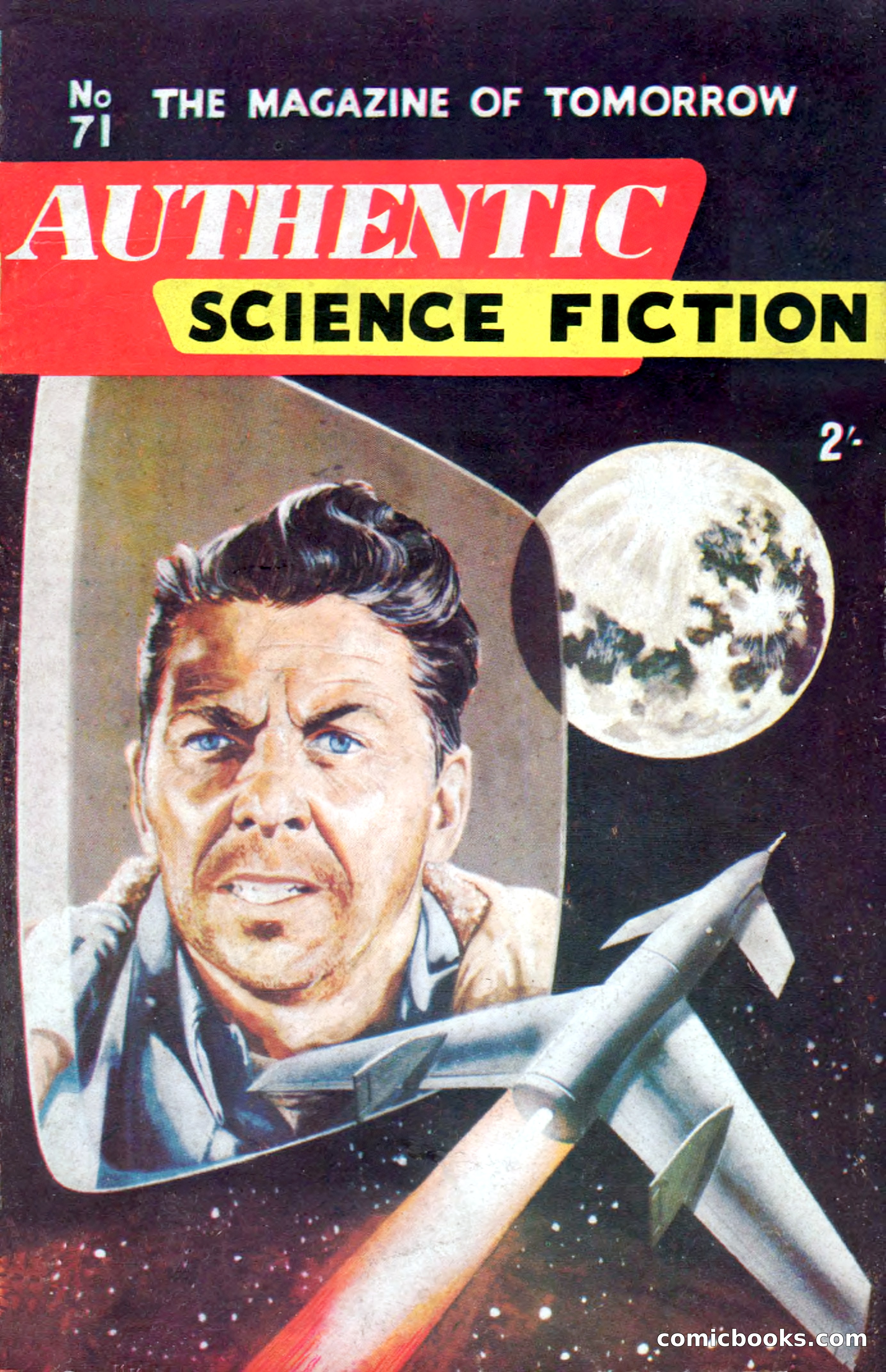 Authentic Science Fiction Monthly No. 71