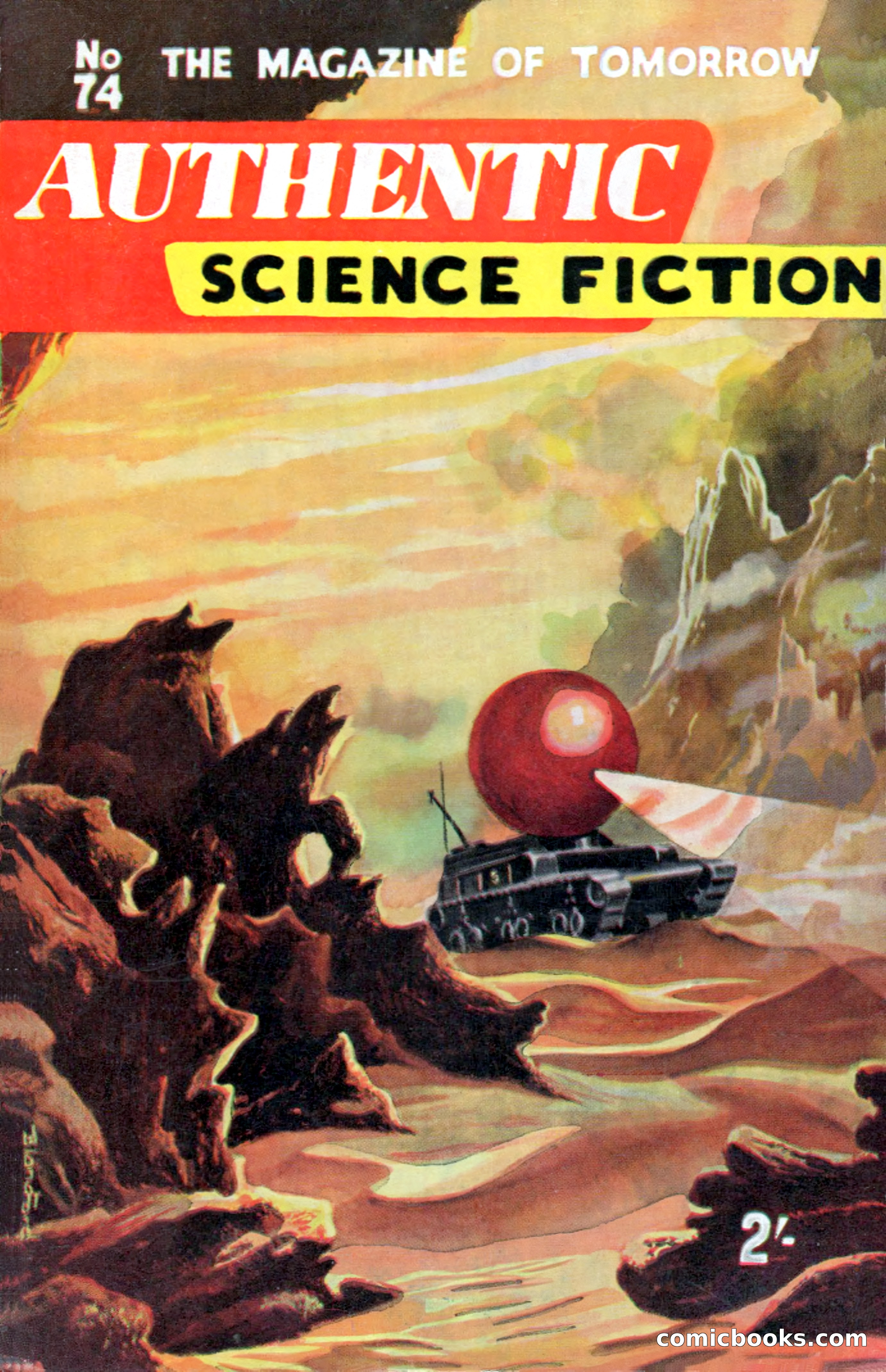 Authentic Science Fiction Monthly, No. 74 — page 1 of 163
