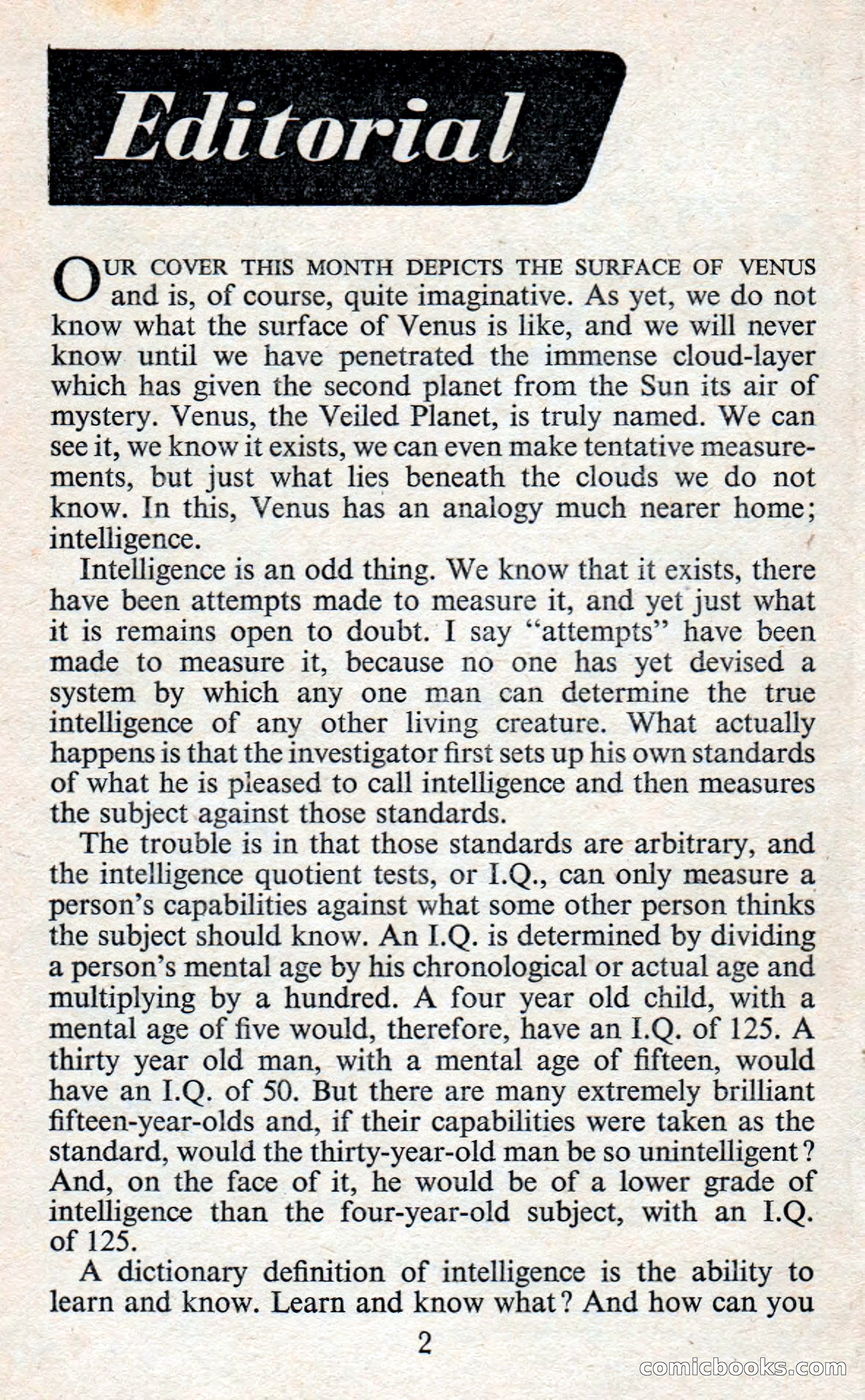 Authentic Science Fiction Monthly, No. 74 — page 3 of 163