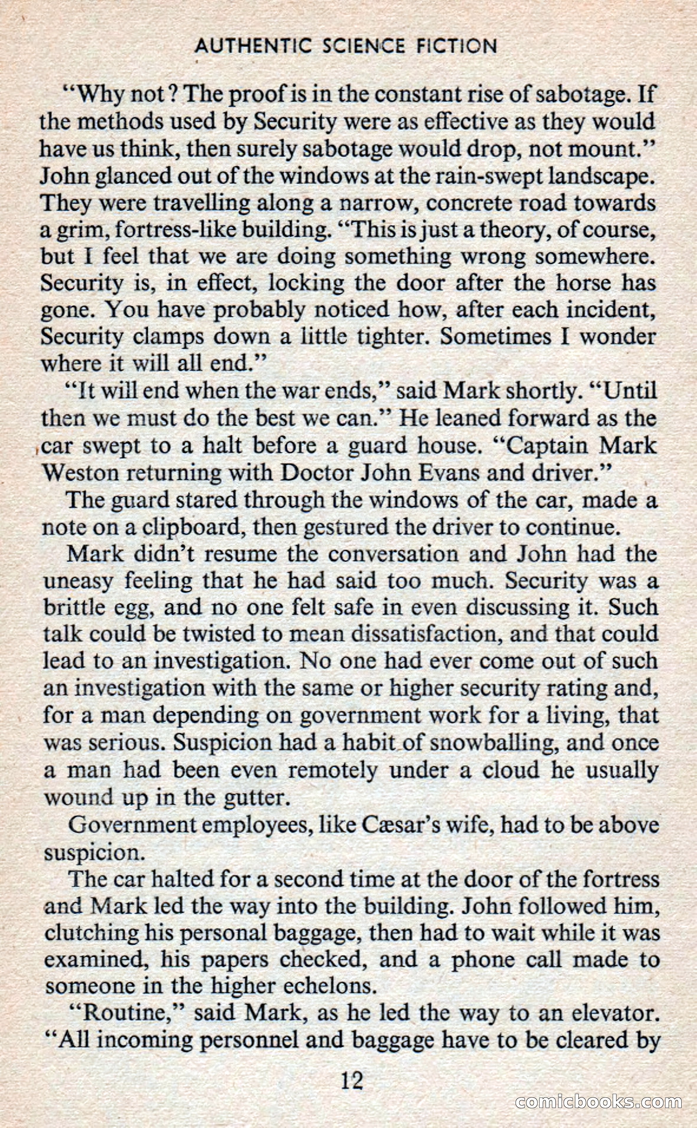 Authentic Science Fiction Monthly, No. 74 — page 13 of 163