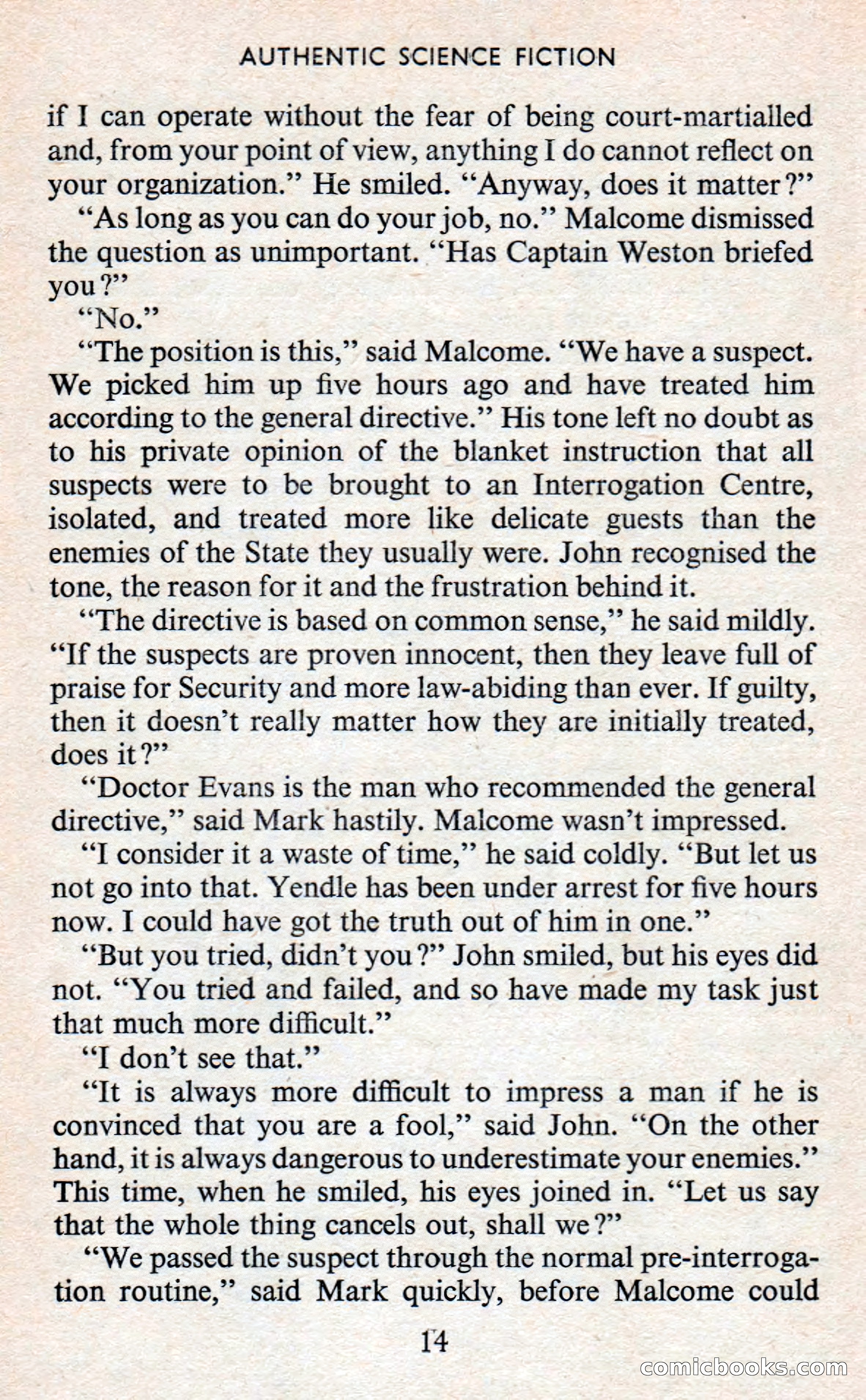 Authentic Science Fiction Monthly, No. 74 — page 15 of 163