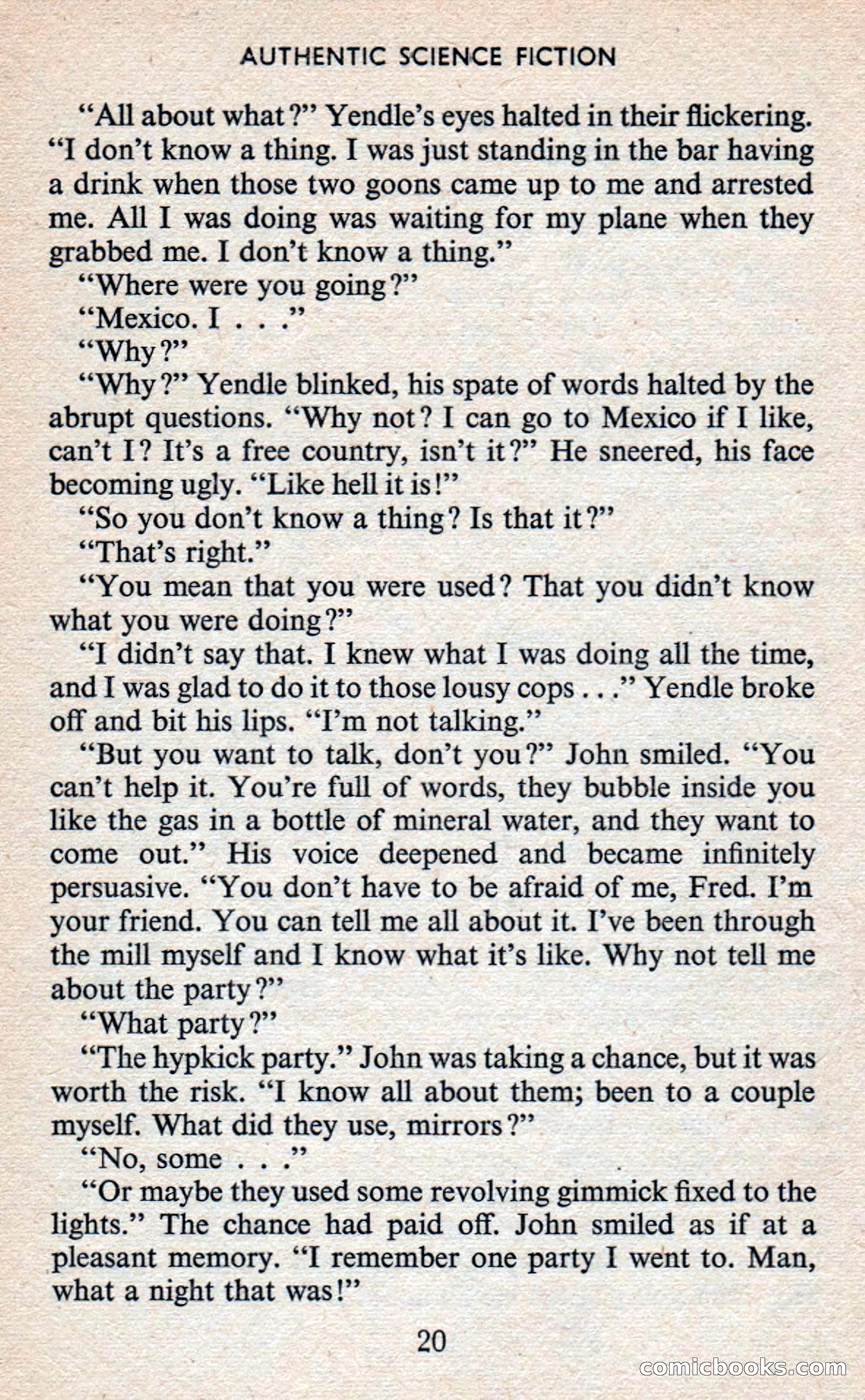 Authentic Science Fiction Monthly, No. 74 — page 21 of 163