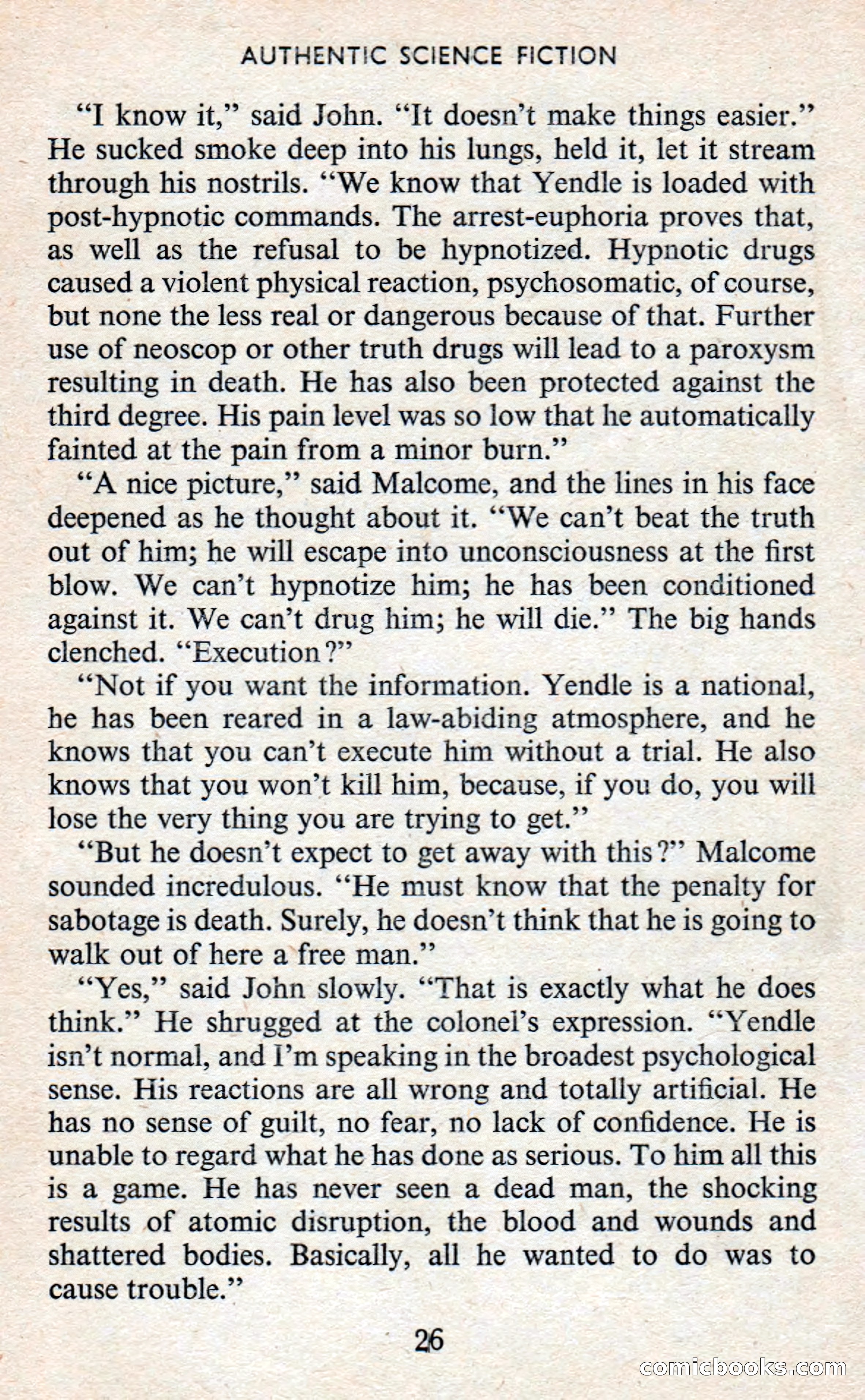 Authentic Science Fiction Monthly, No. 74 — page 27 of 163