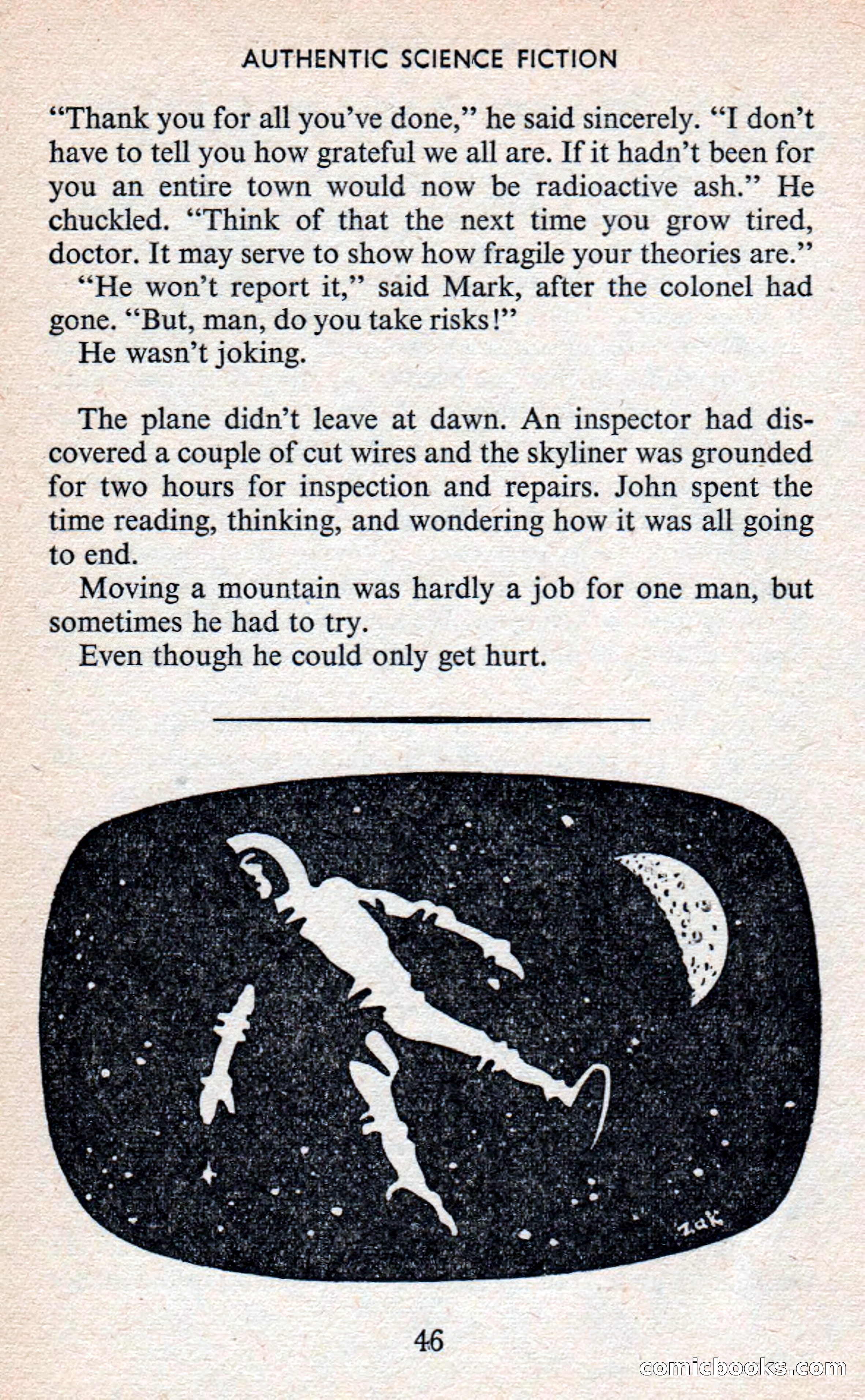 Authentic Science Fiction Monthly, No. 74 — page 47 of 163