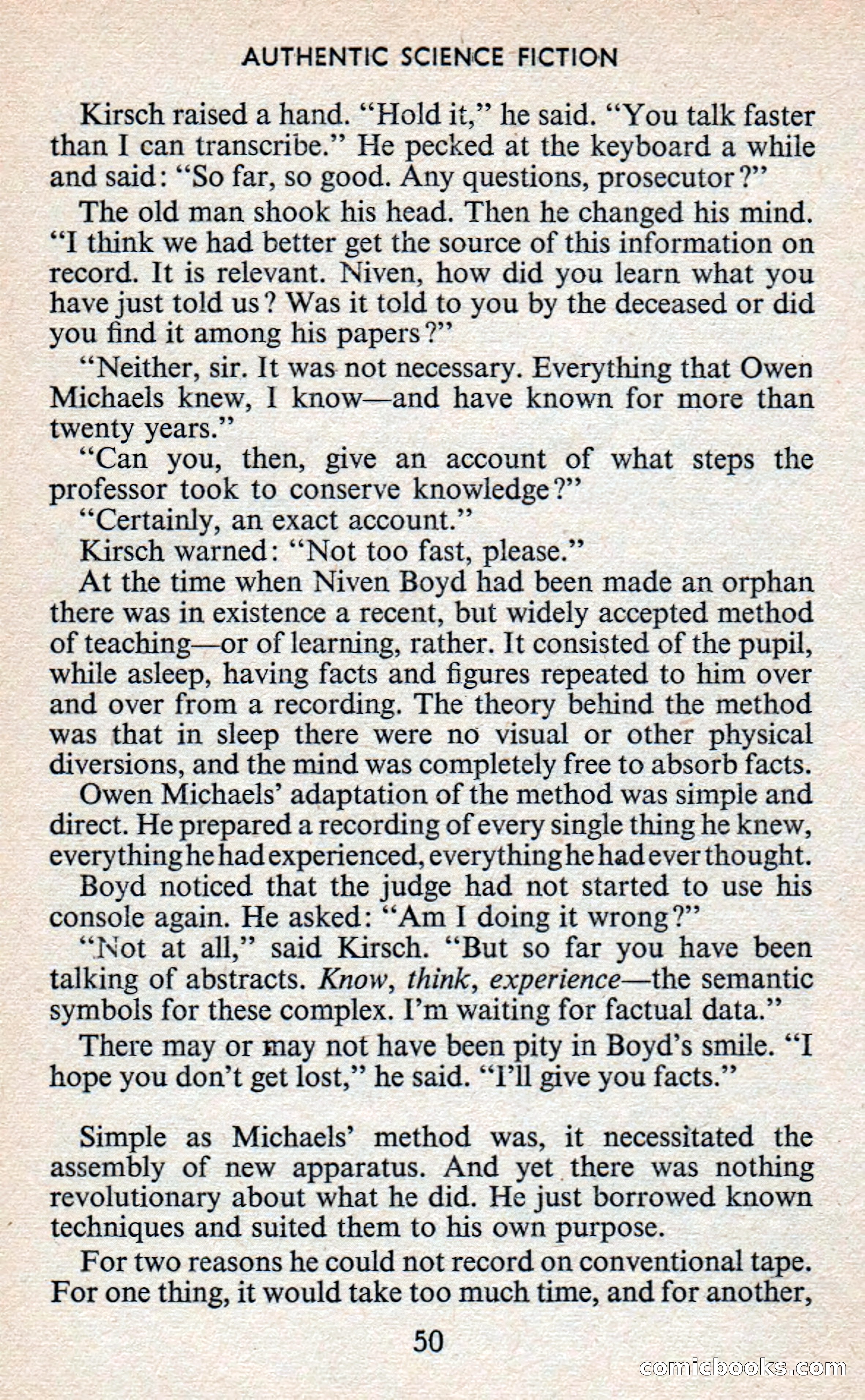 Authentic Science Fiction Monthly, No. 74 — page 51 of 163