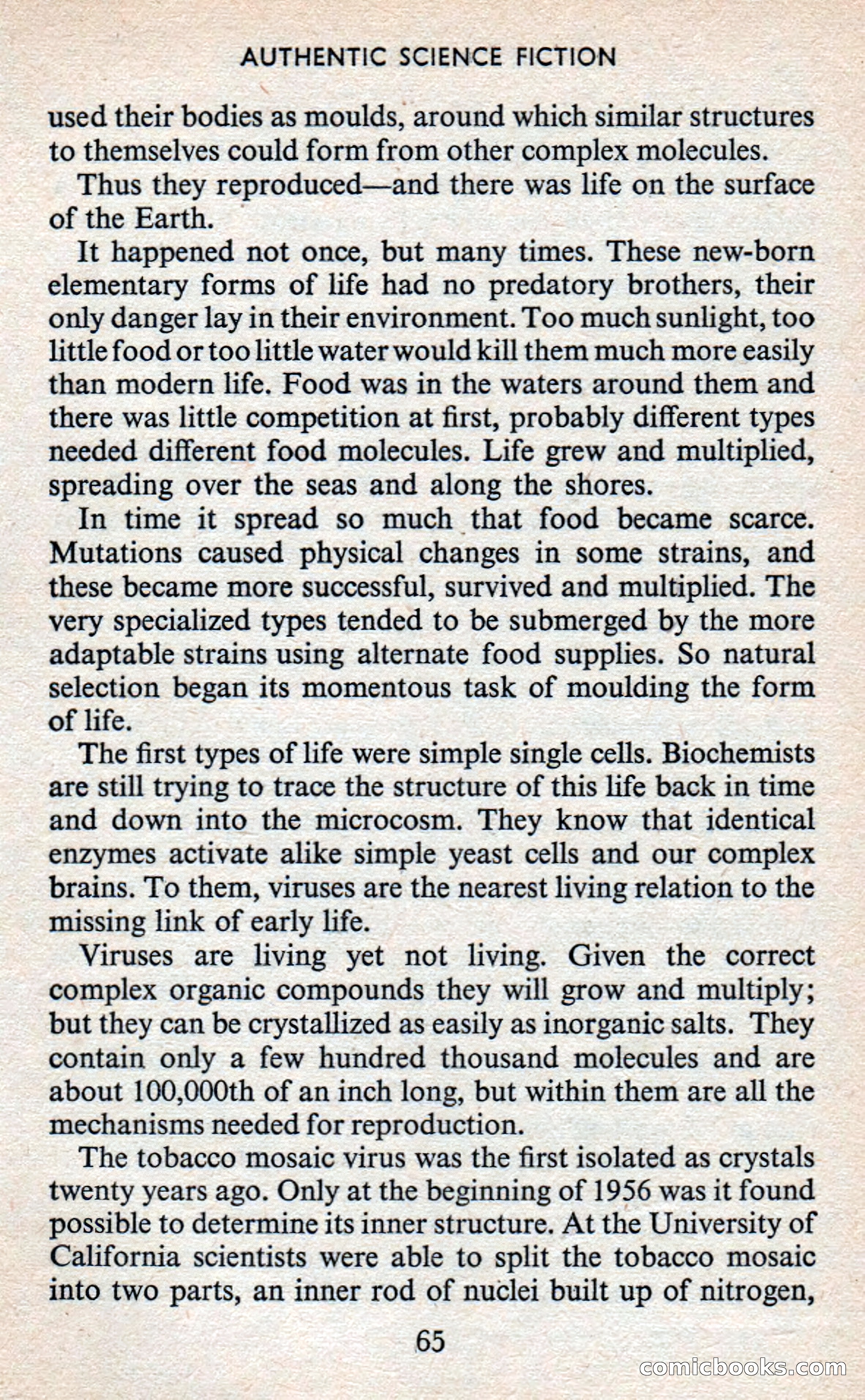 Authentic Science Fiction Monthly, No. 74 — page 66 of 163