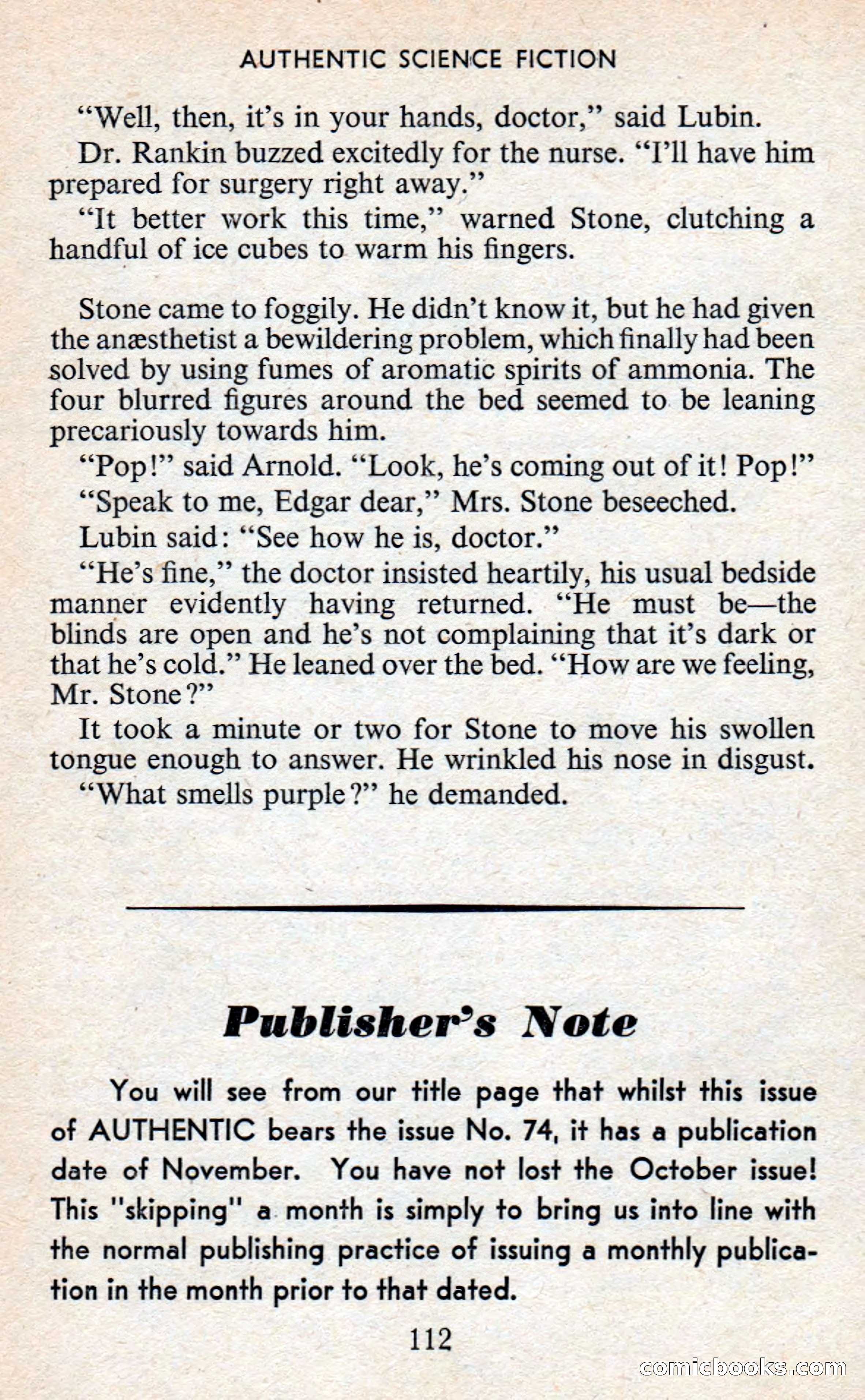 Authentic Science Fiction Monthly, No. 74 — page 113 of 163