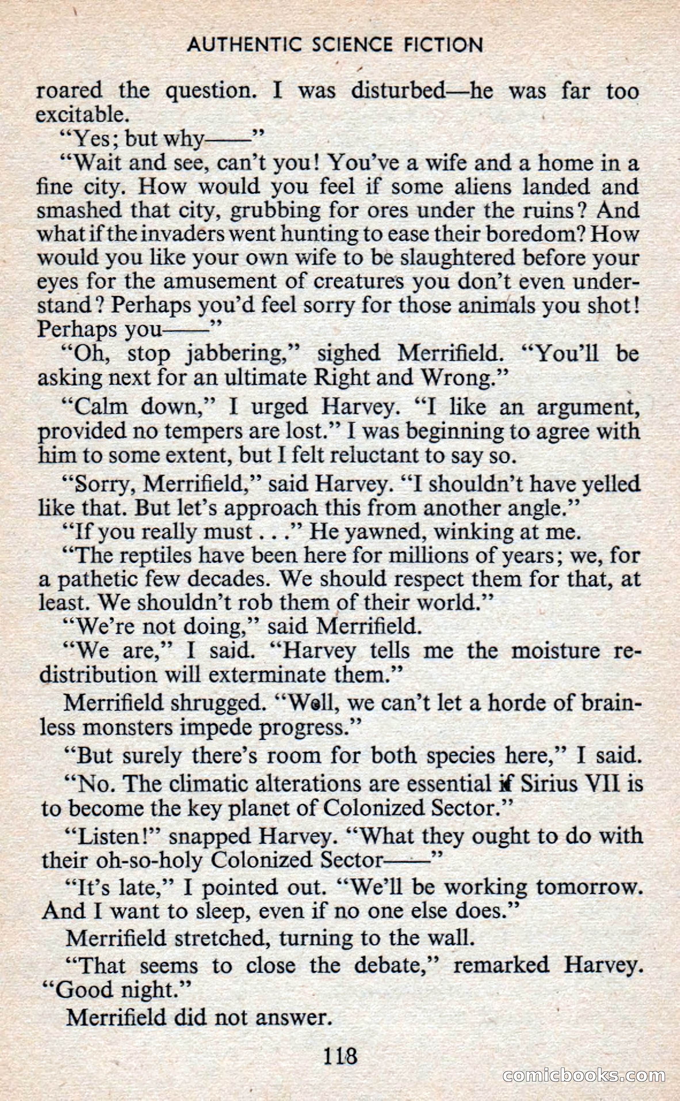 Authentic Science Fiction Monthly, No. 74 — page 119 of 163
