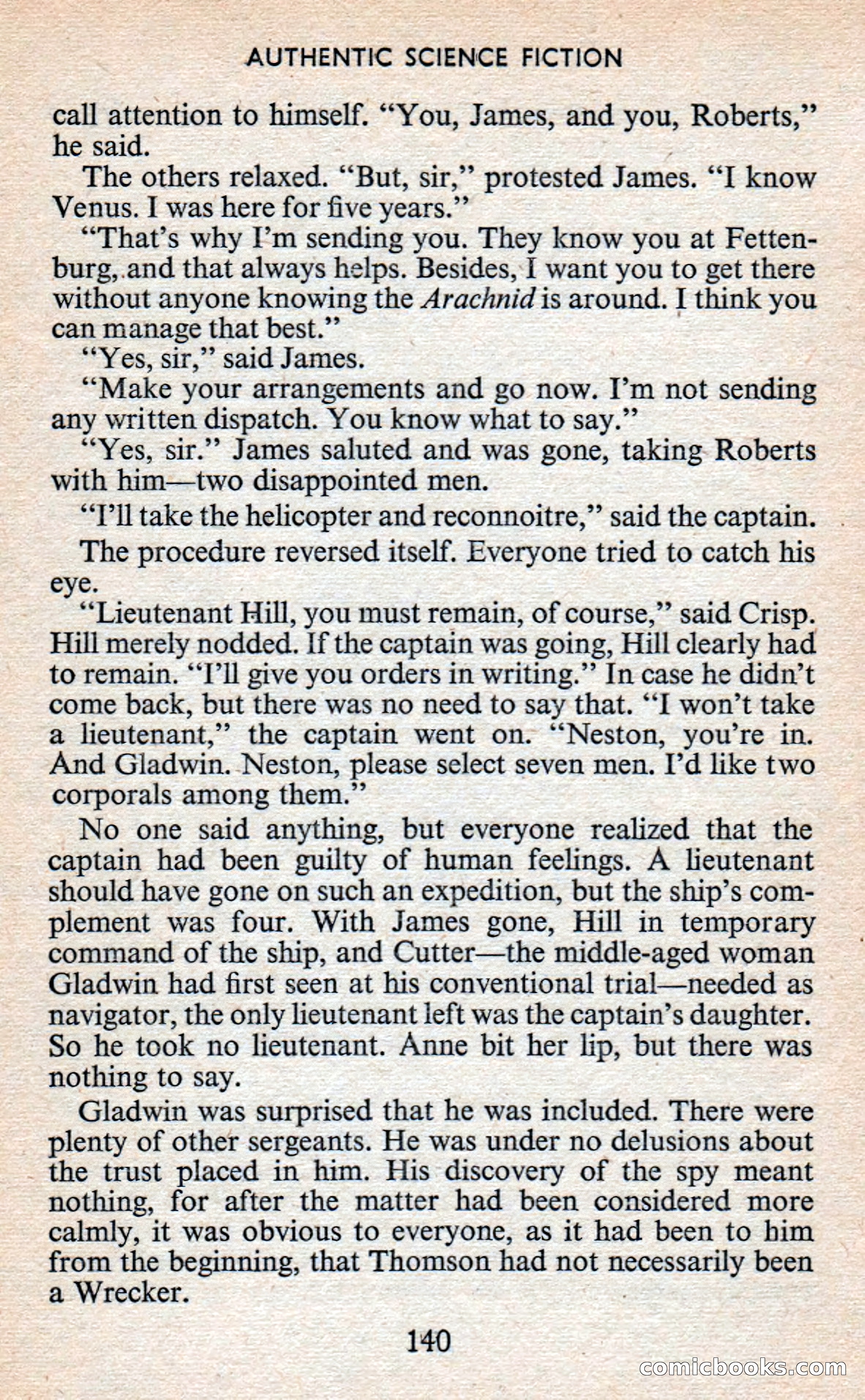 Authentic Science Fiction Monthly, No. 74 — page 141 of 163
