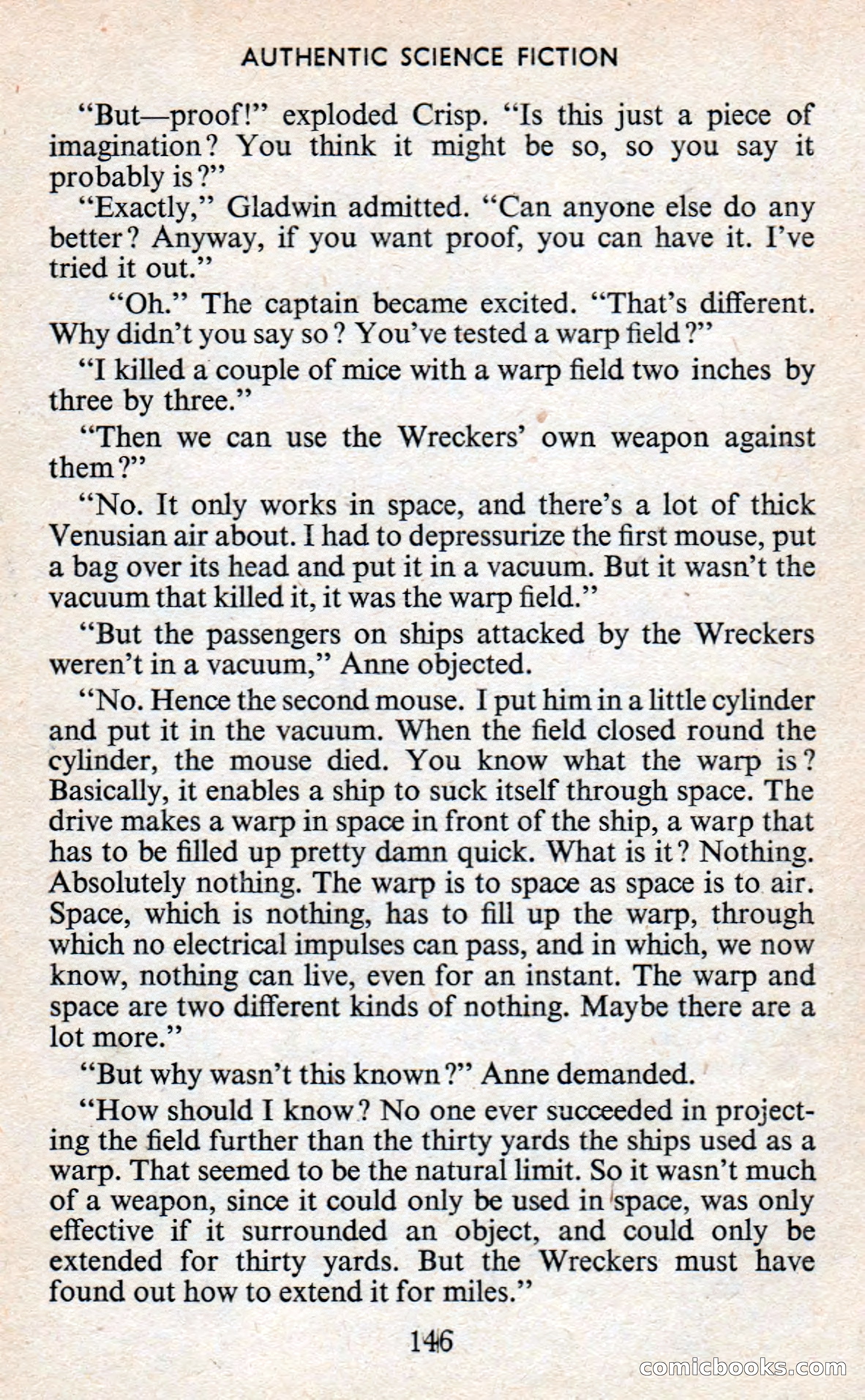 Authentic Science Fiction Monthly, No. 74 — page 147 of 163