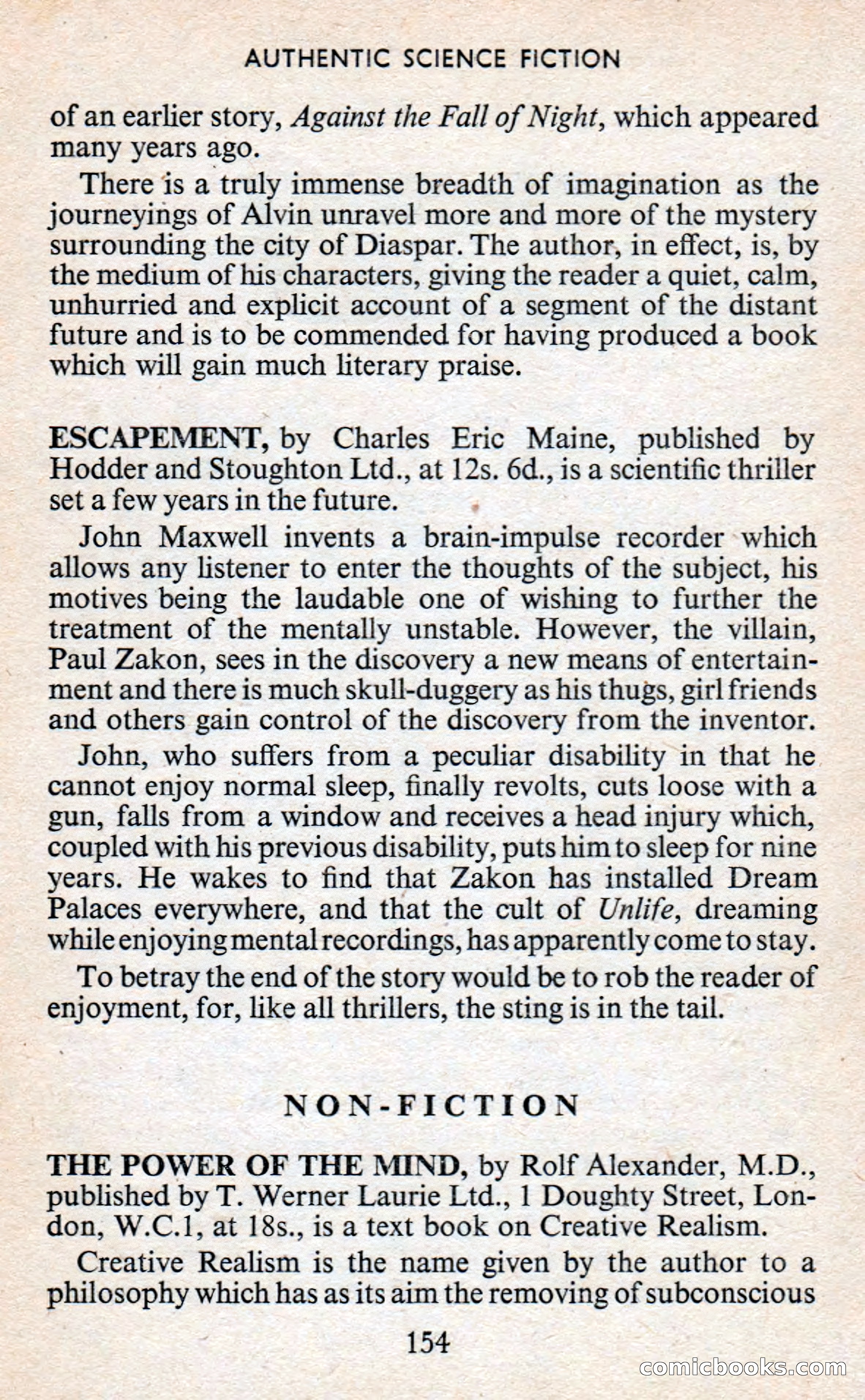 Authentic Science Fiction Monthly, No. 74 — page 155 of 163