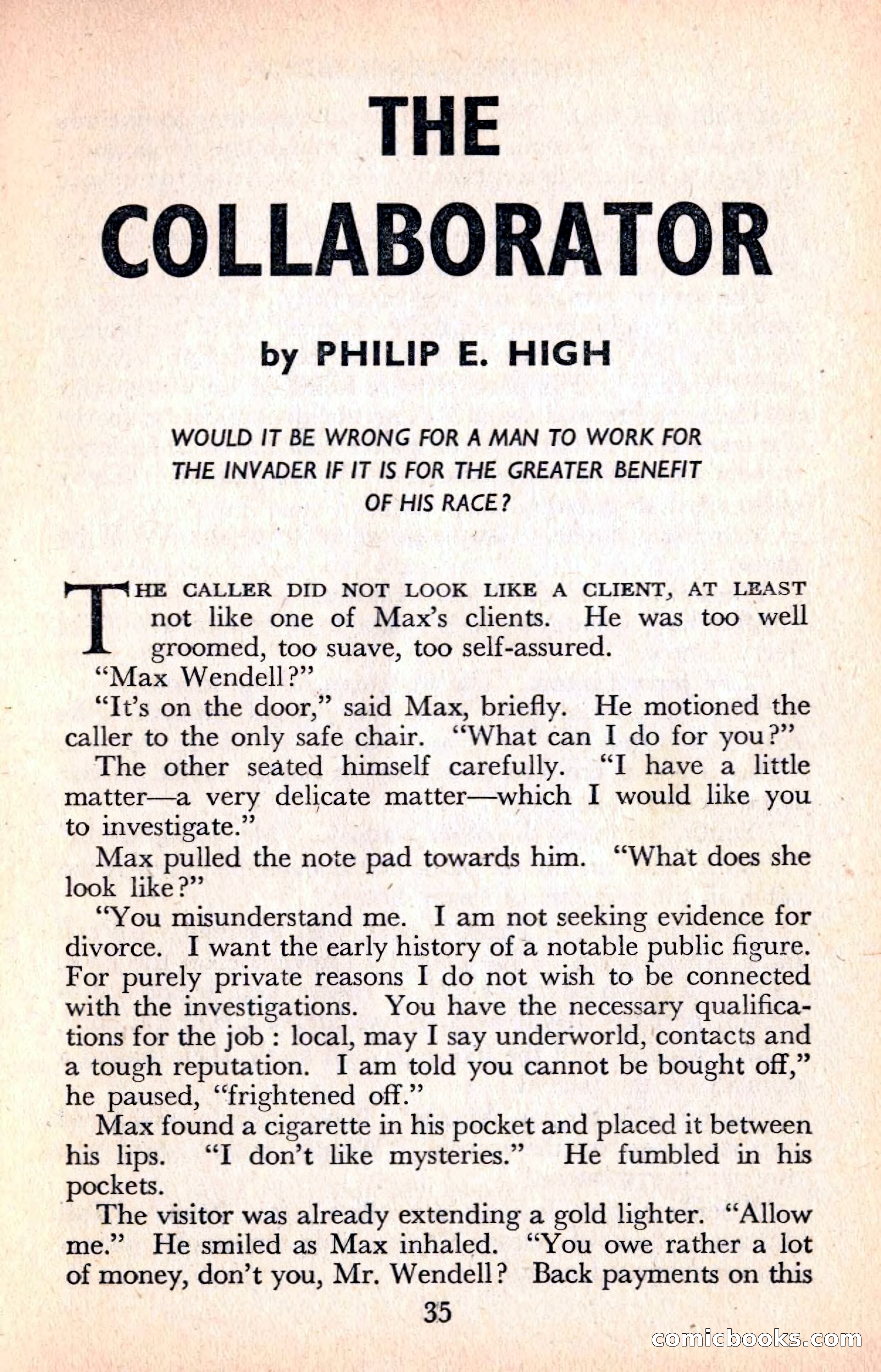Authentic Science Fiction Monthly No. 75 — page 36 of 162