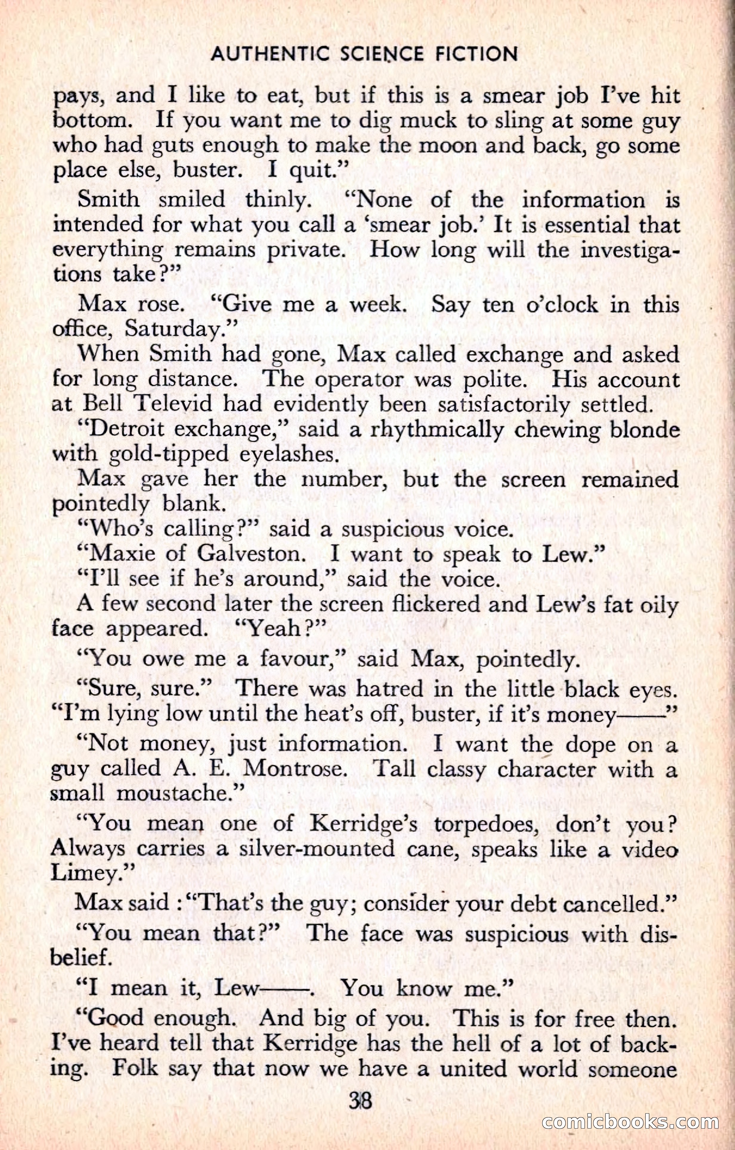 Authentic Science Fiction Monthly No. 75 — page 39 of 162