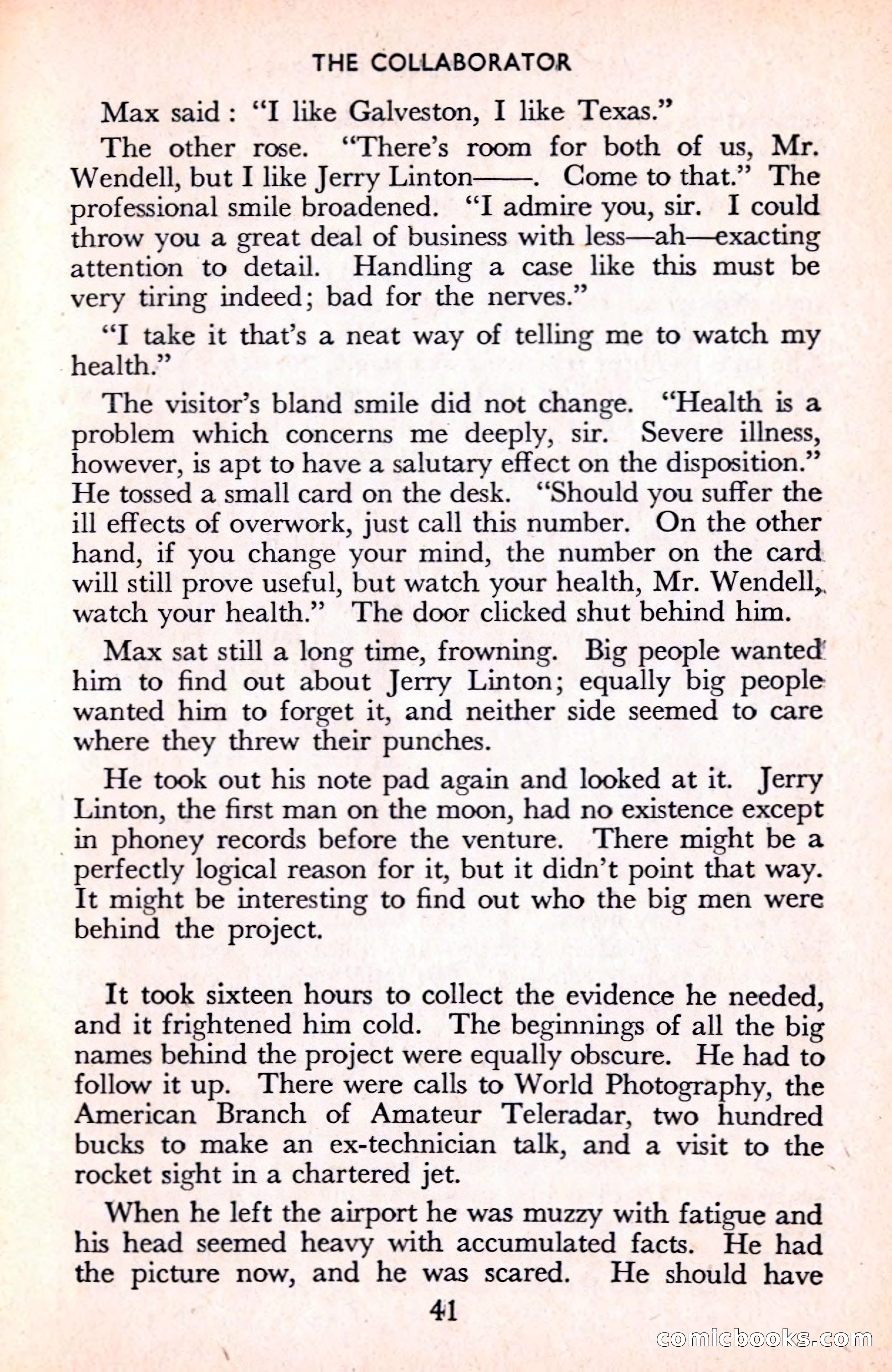 Authentic Science Fiction Monthly No. 75 — page 42 of 162