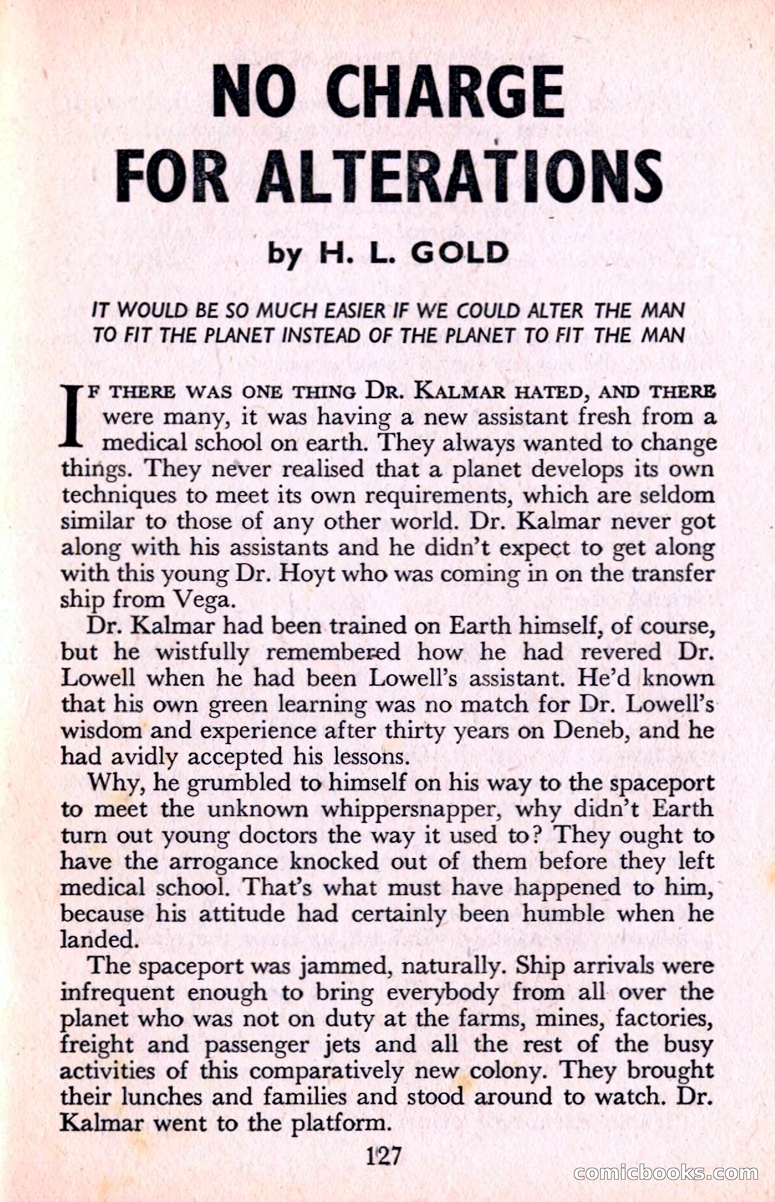 Authentic Science Fiction Monthly No. 75 — page 128 of 162