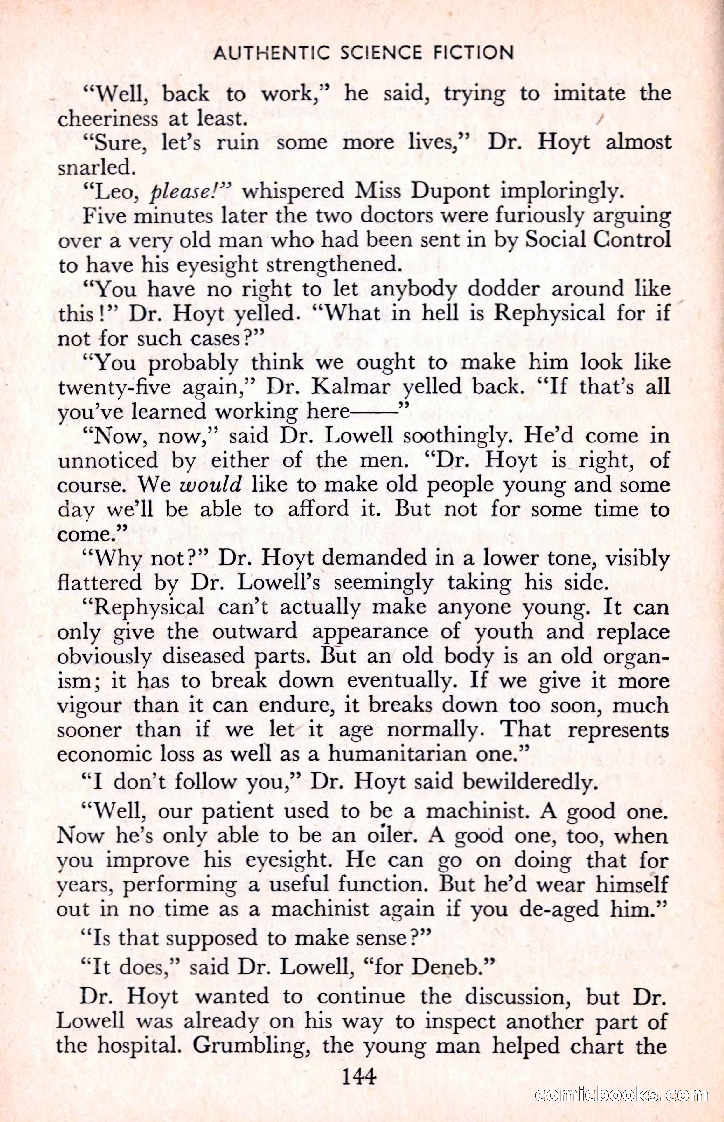 Authentic Science Fiction Monthly No. 75 — page 145 of 162