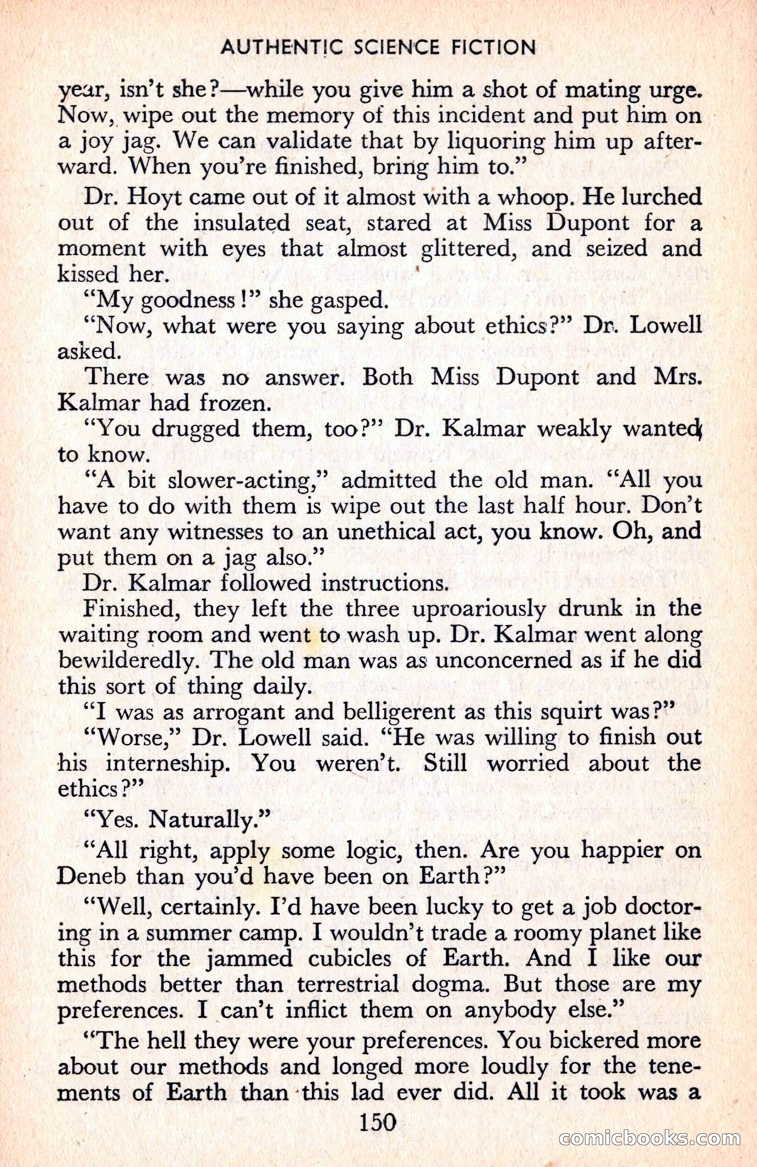 Authentic Science Fiction Monthly No. 75 — page 151 of 162