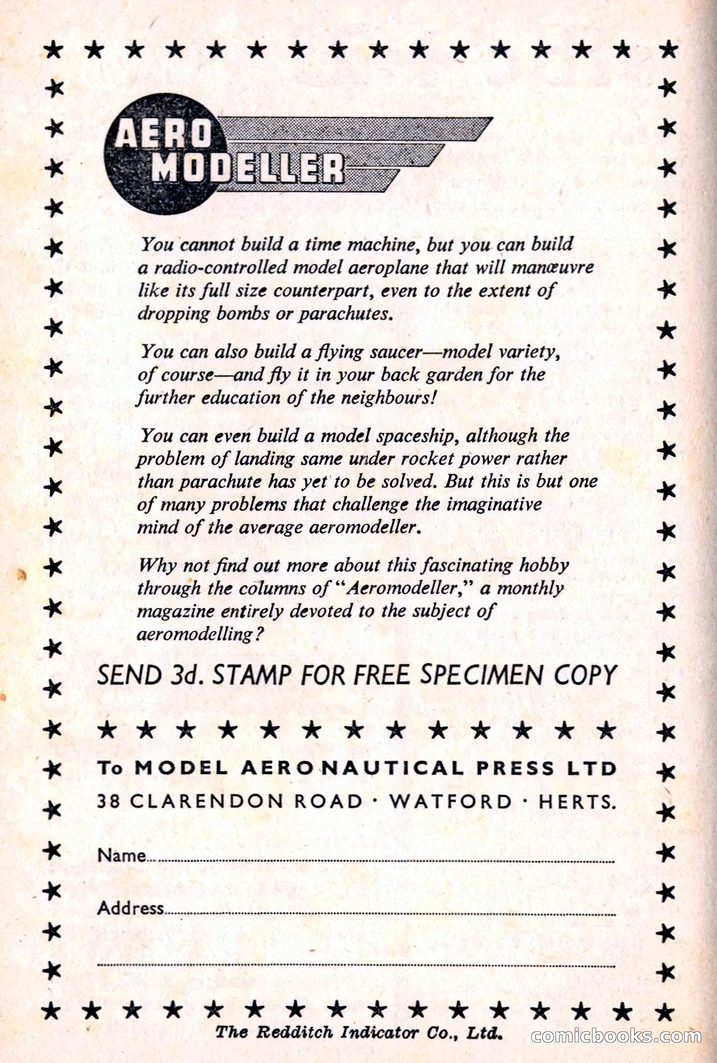 Authentic Science Fiction Monthly No. 75 — page 162 of 162