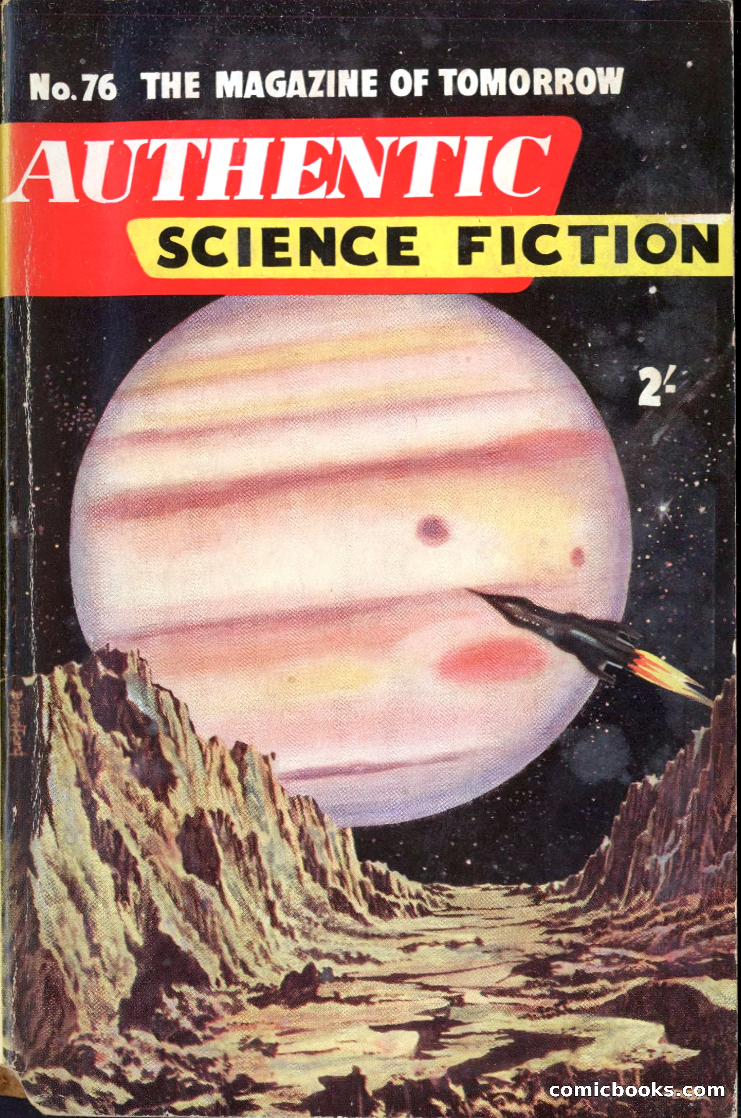 Authentic Science Fiction Monthly No. 76