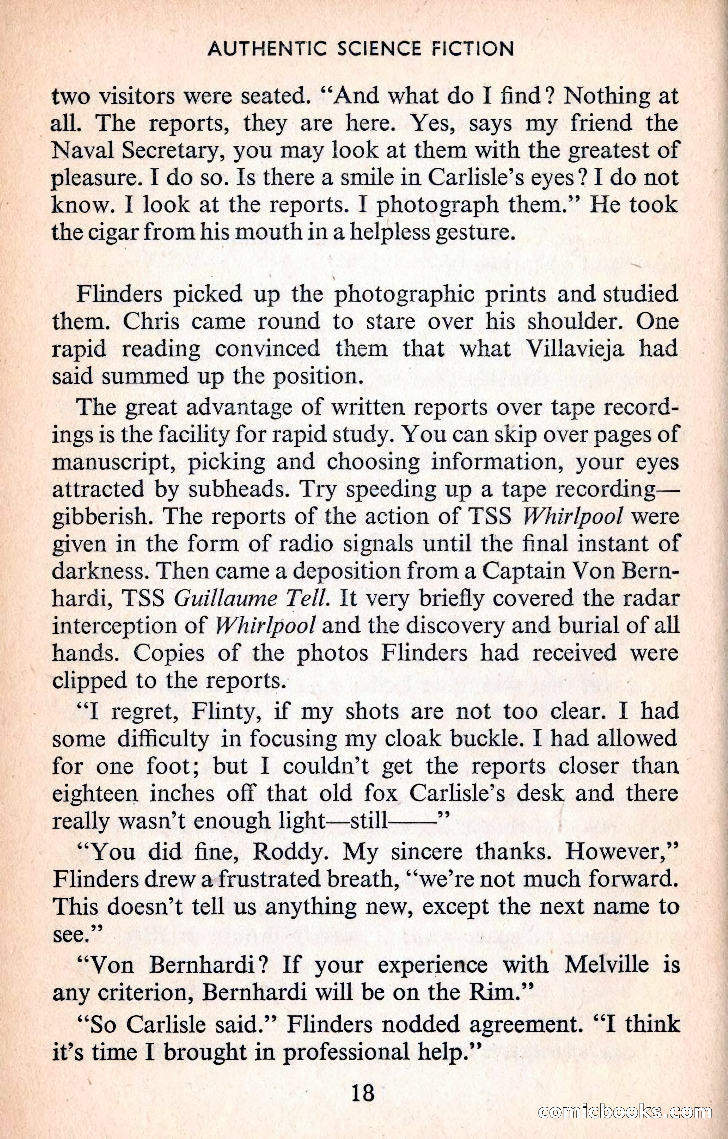 Authentic Science Fiction Monthly No. 76 — page 19 of 162