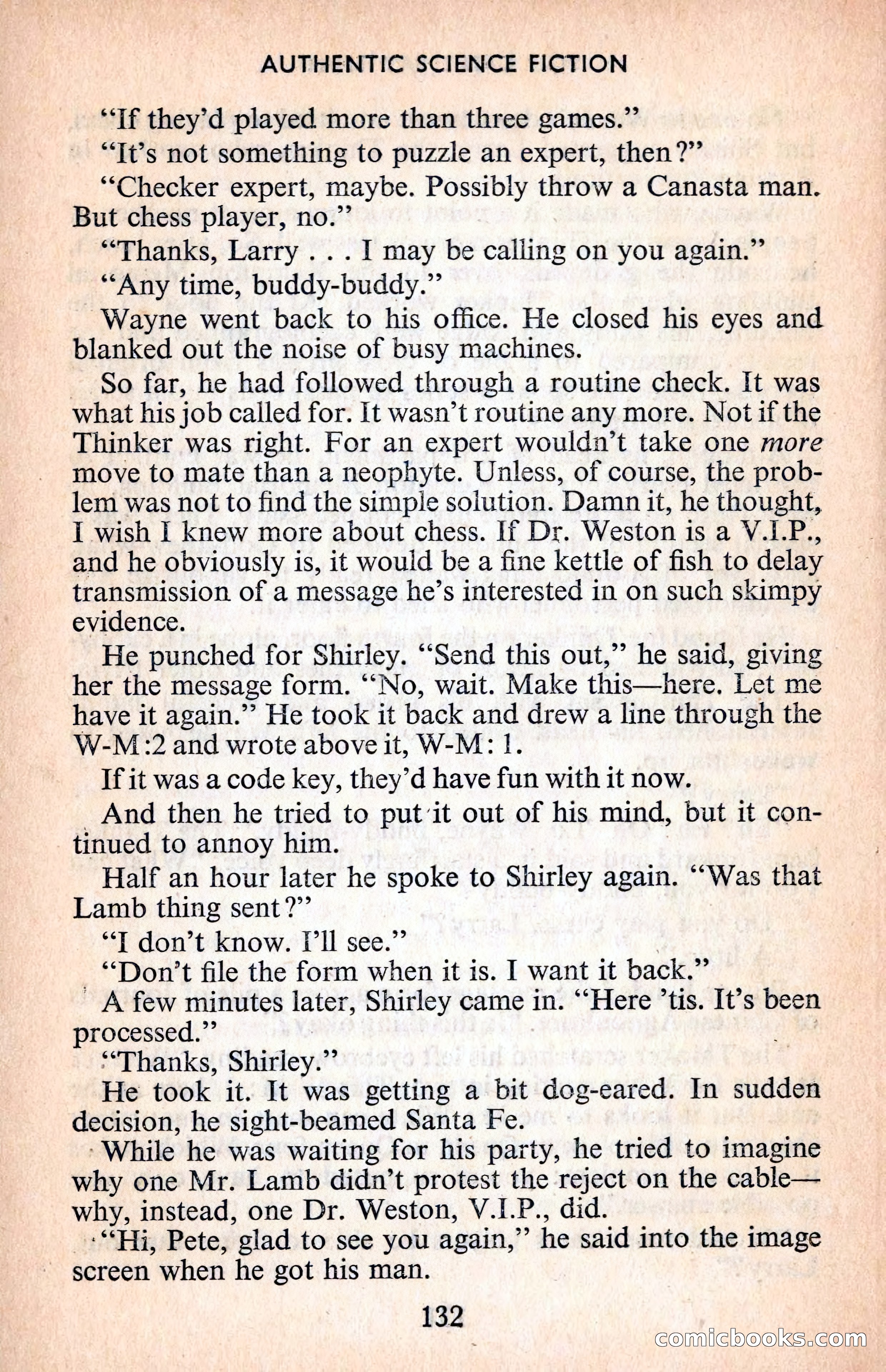 Authentic Science Fiction Monthly No. 76 — page 133 of 162