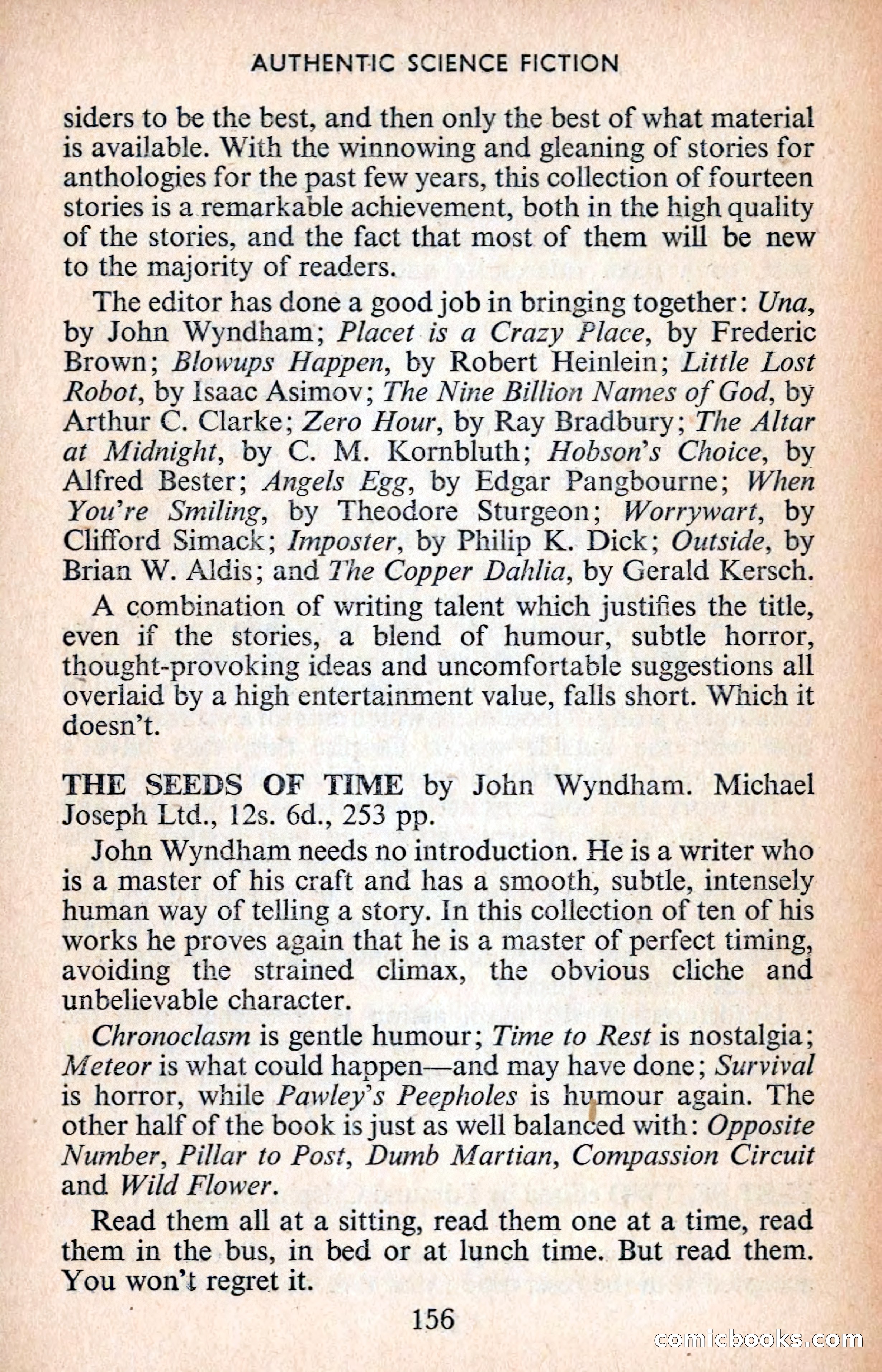 Authentic Science Fiction Monthly No. 76 — page 157 of 162