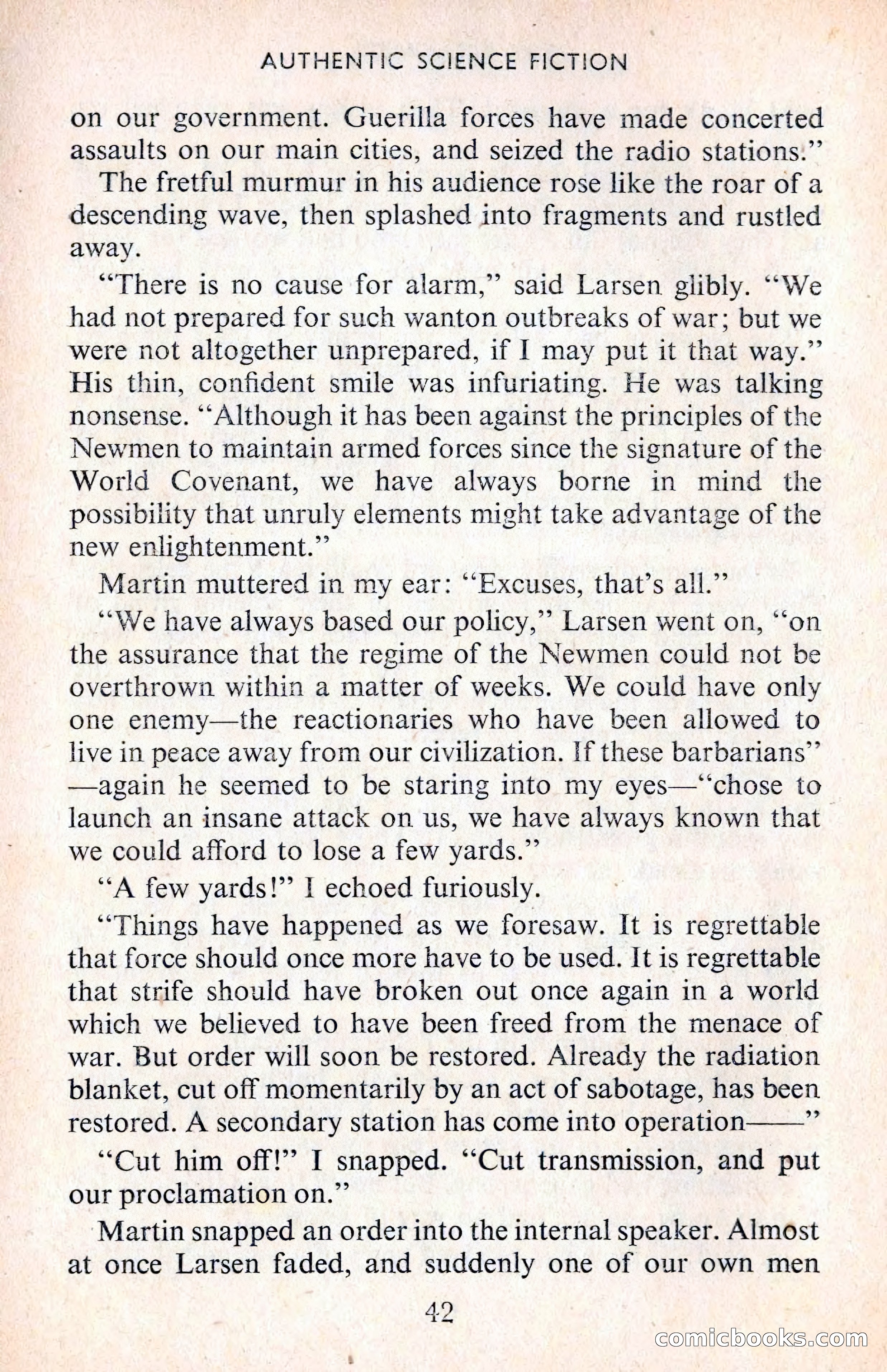 Authentic Science Fiction Monthly, No. 77 — page 43 of 162