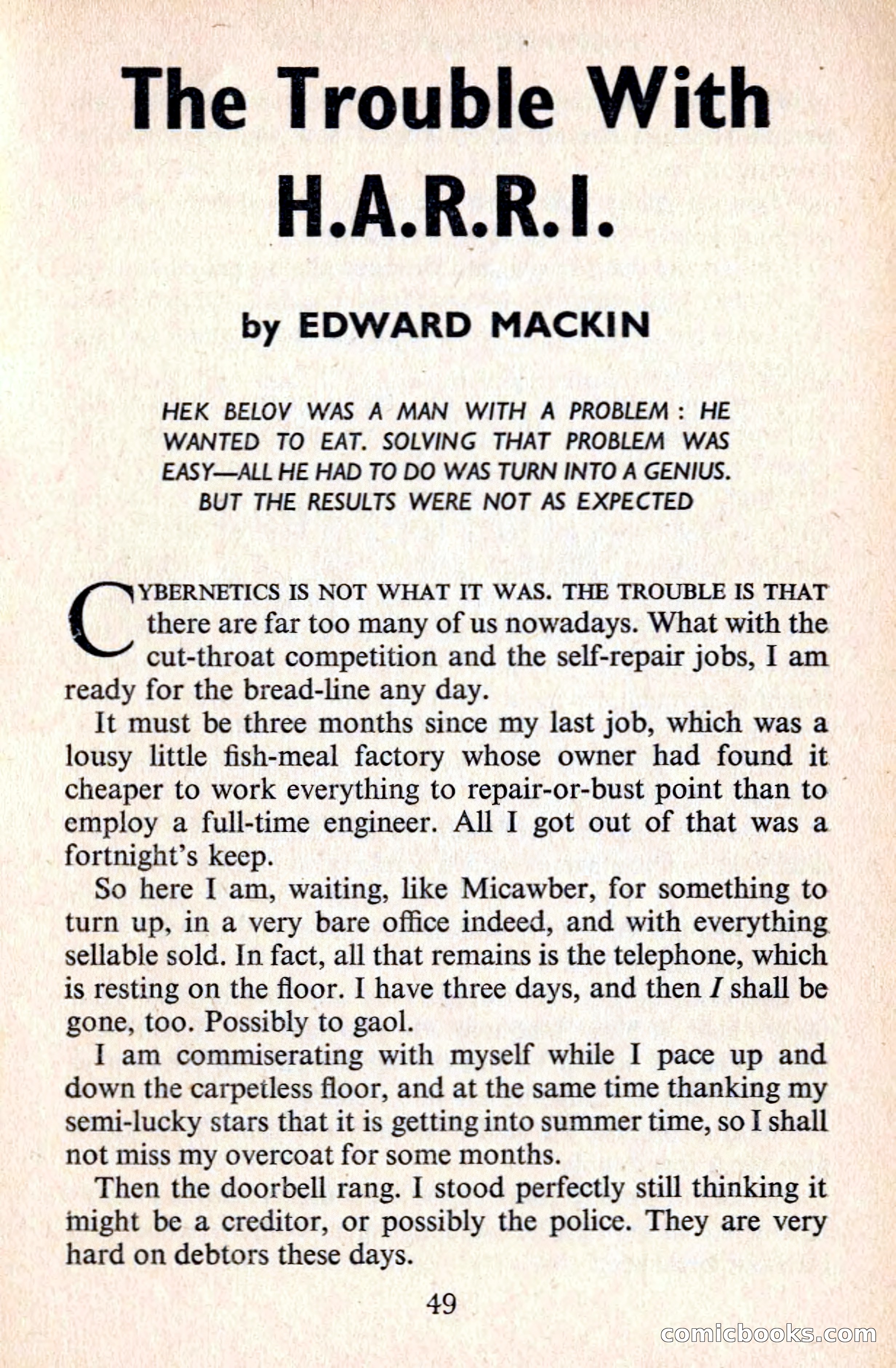 Authentic Science Fiction Monthly, No. 77 — page 50 of 162
