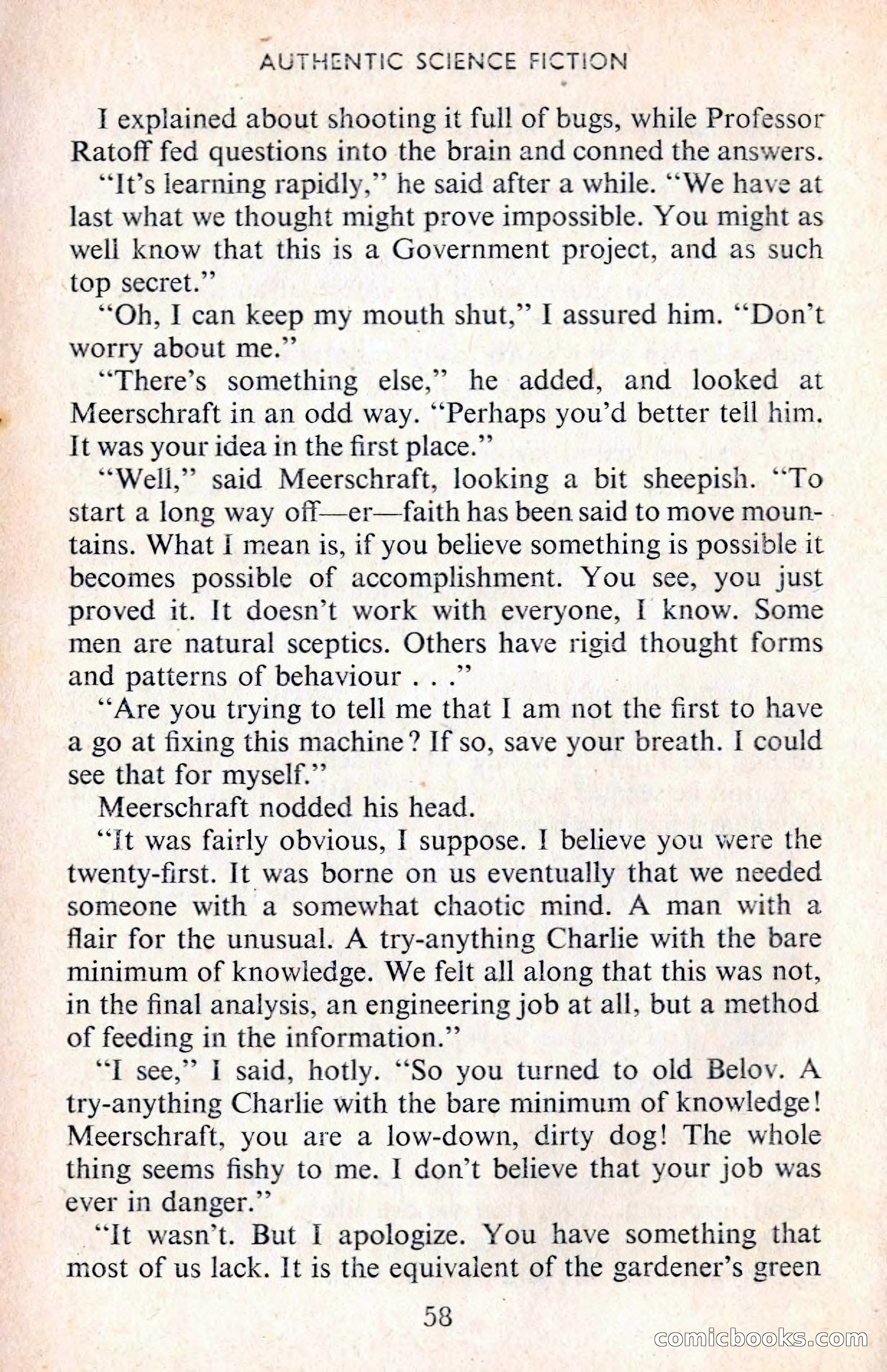Authentic Science Fiction Monthly, No. 77 — page 59 of 162