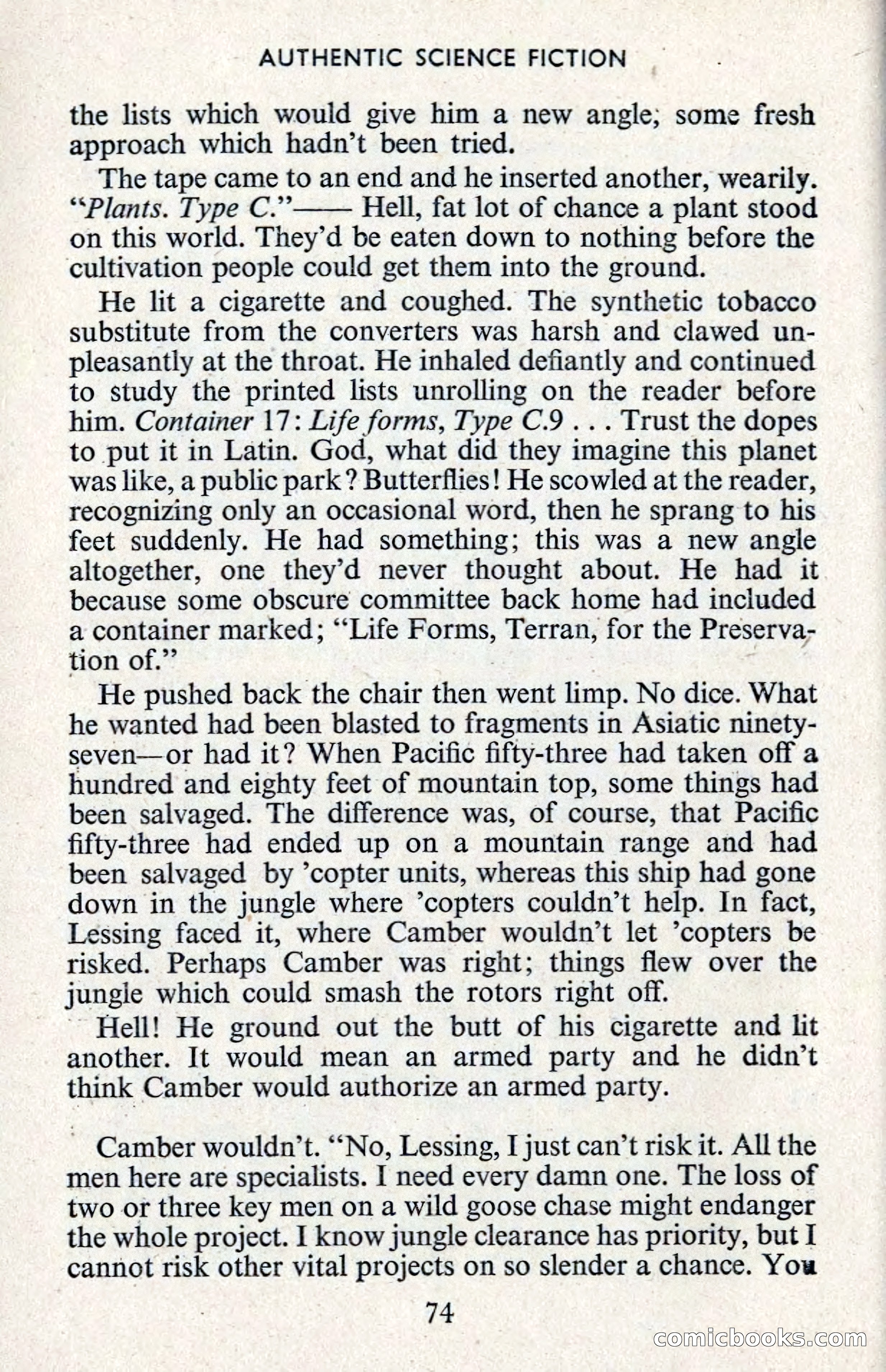 Authentic Science Fiction Monthly, No. 77 — page 75 of 162