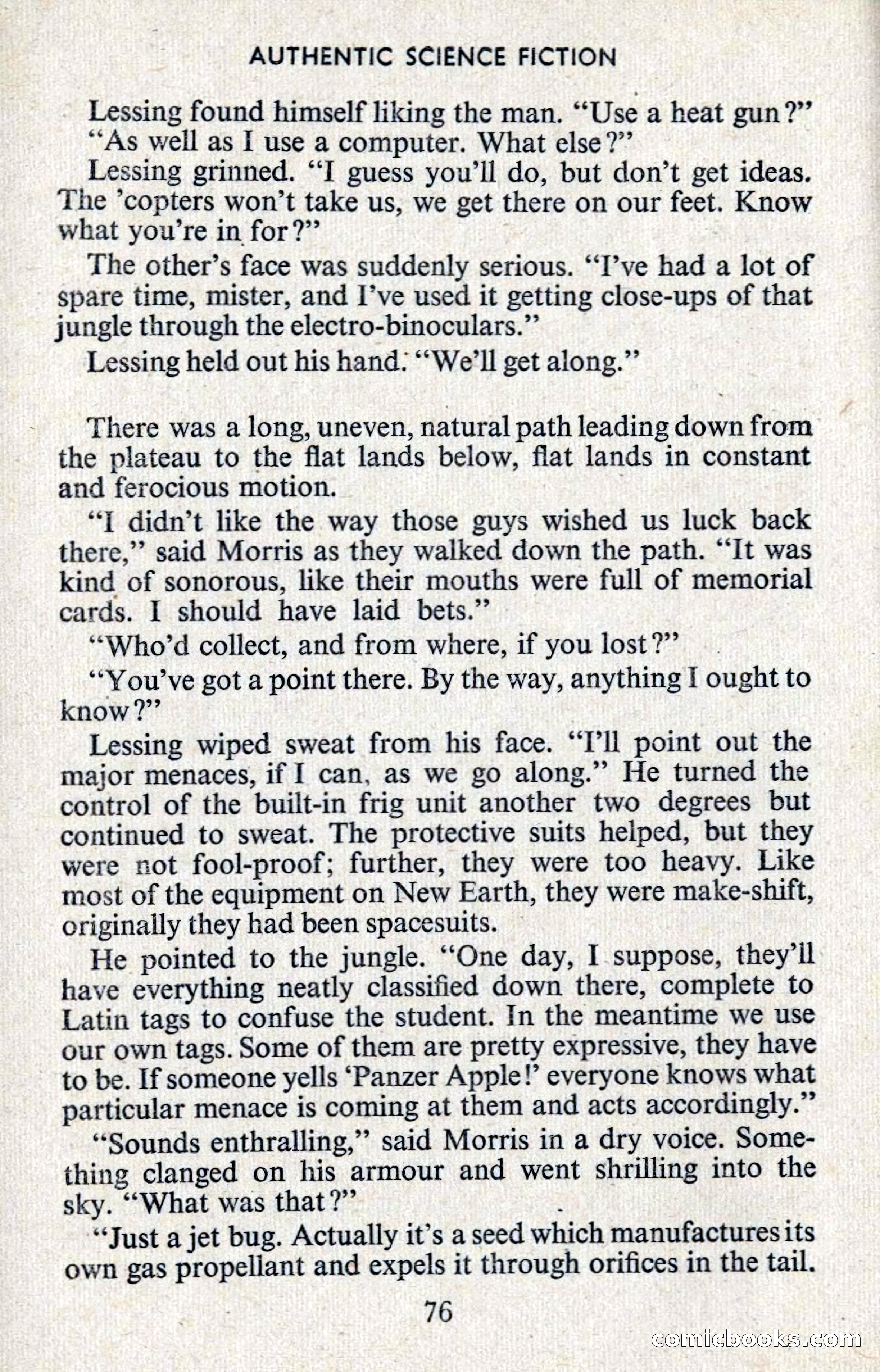 Authentic Science Fiction Monthly, No. 77 — page 77 of 162