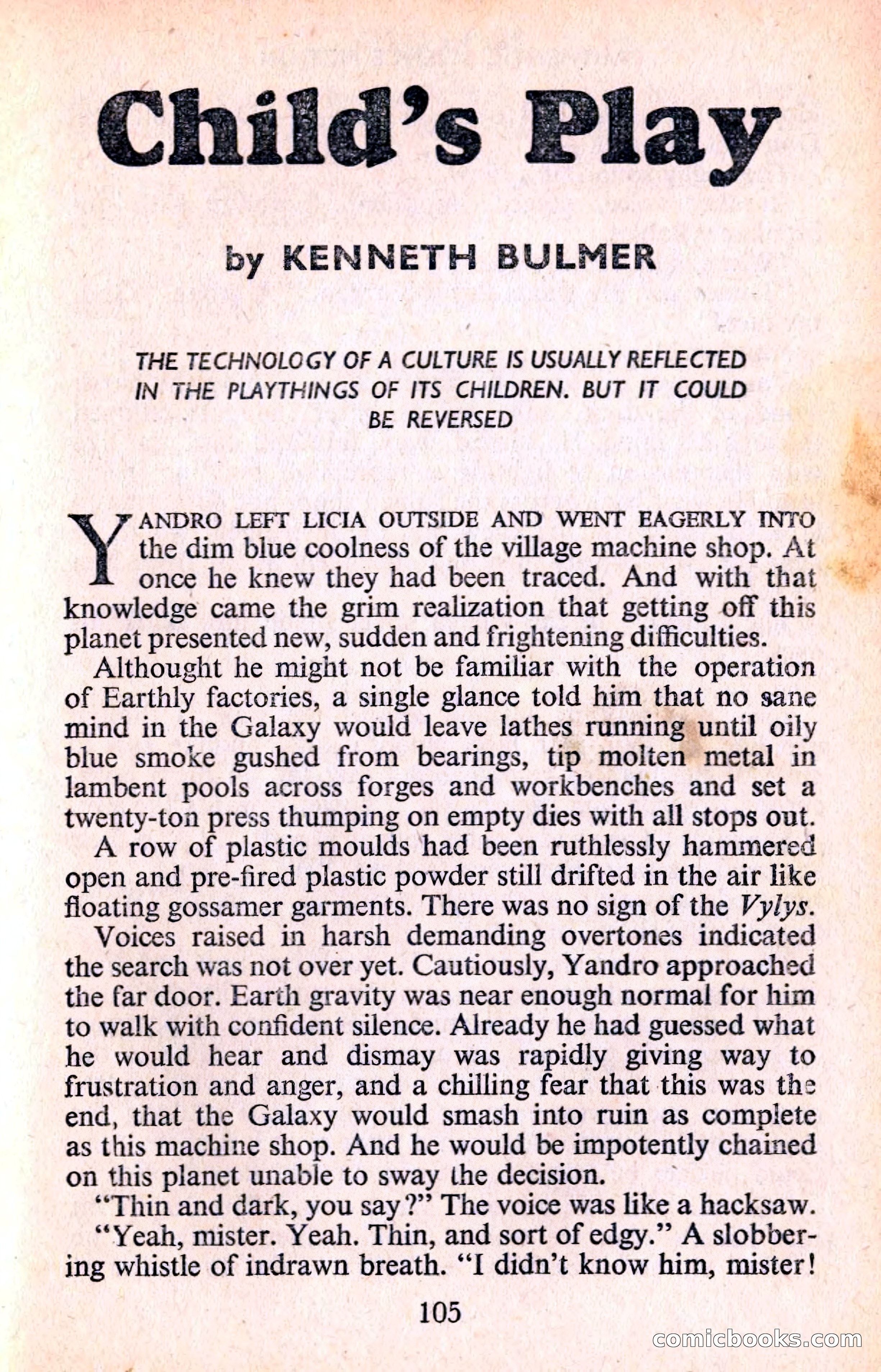 Authentic Science Fiction Monthly, No. 77 — page 106 of 162