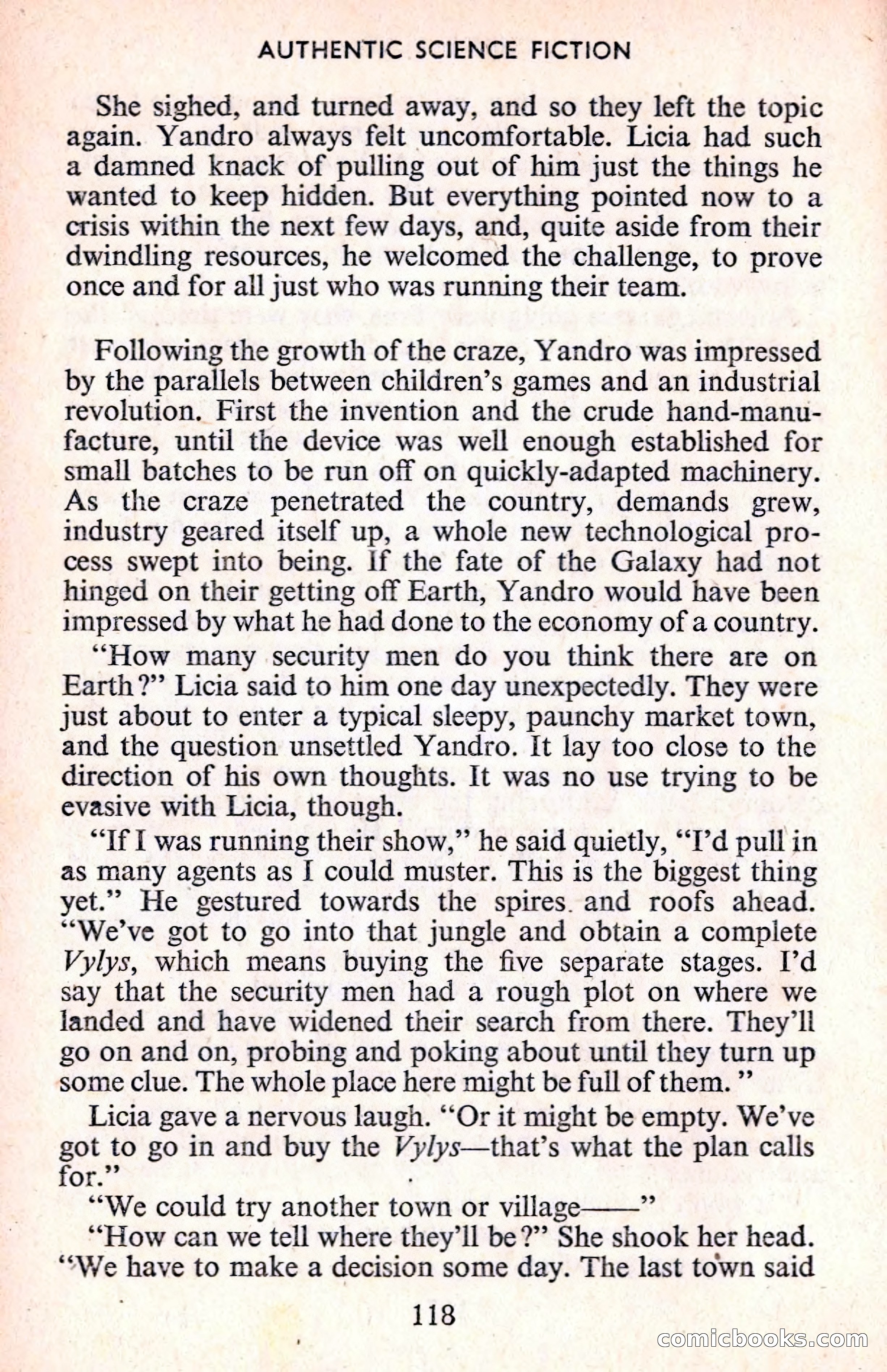 Authentic Science Fiction Monthly, No. 77 — page 119 of 162