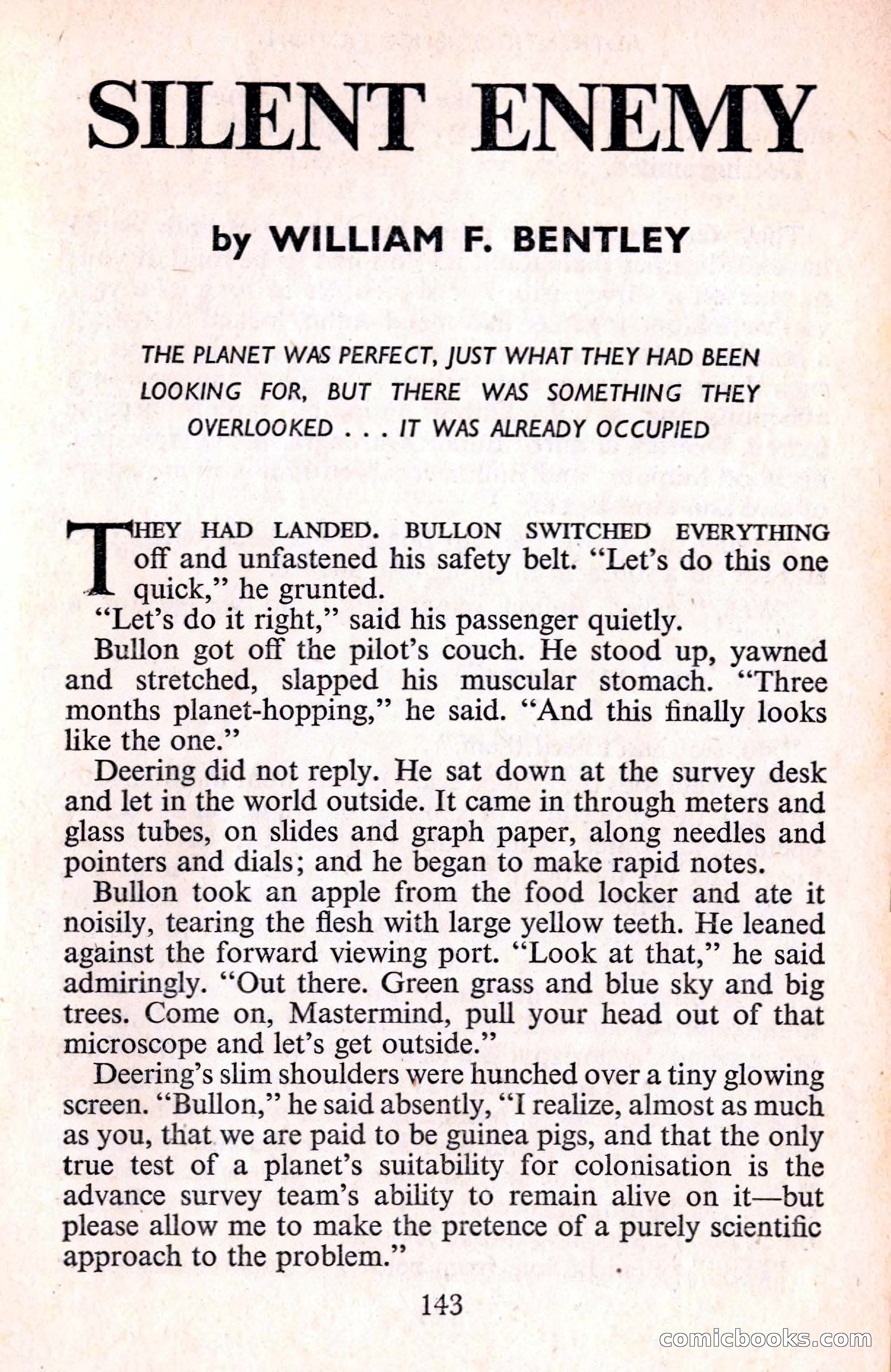 Authentic Science Fiction Monthly, No. 77 — page 144 of 162