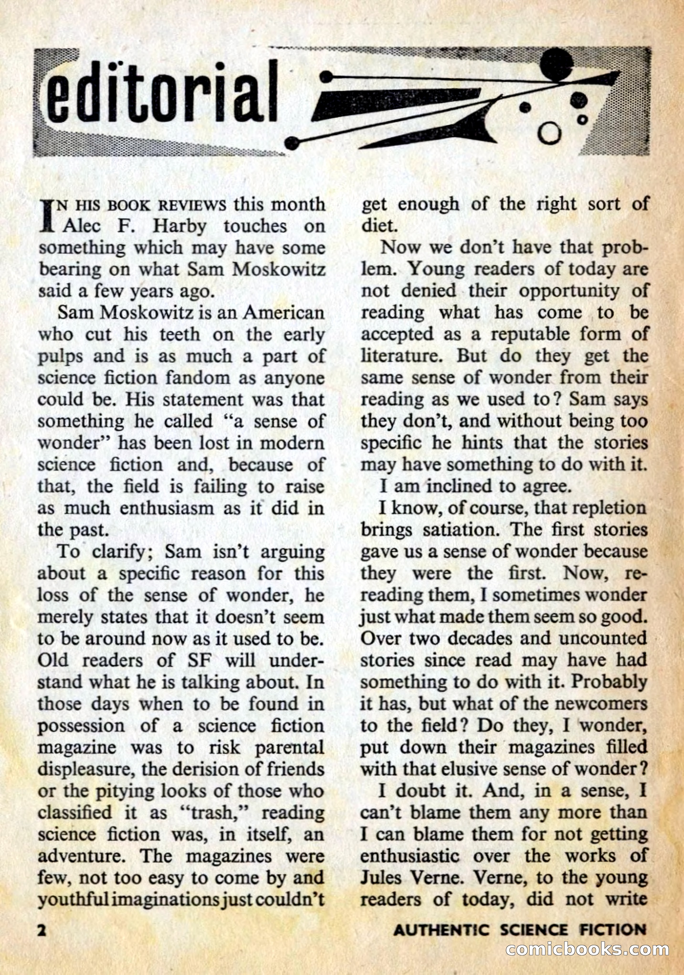 Authentic Science Fiction Monthly No. 78 — page 3 of 130